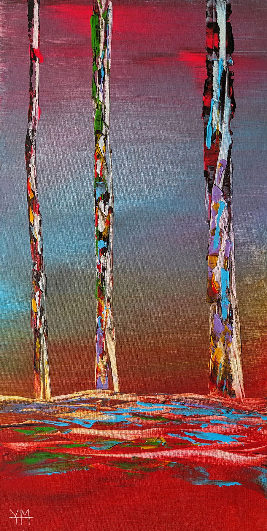 Vertiginum 04 - 40 x 80 x 3,7 cm
