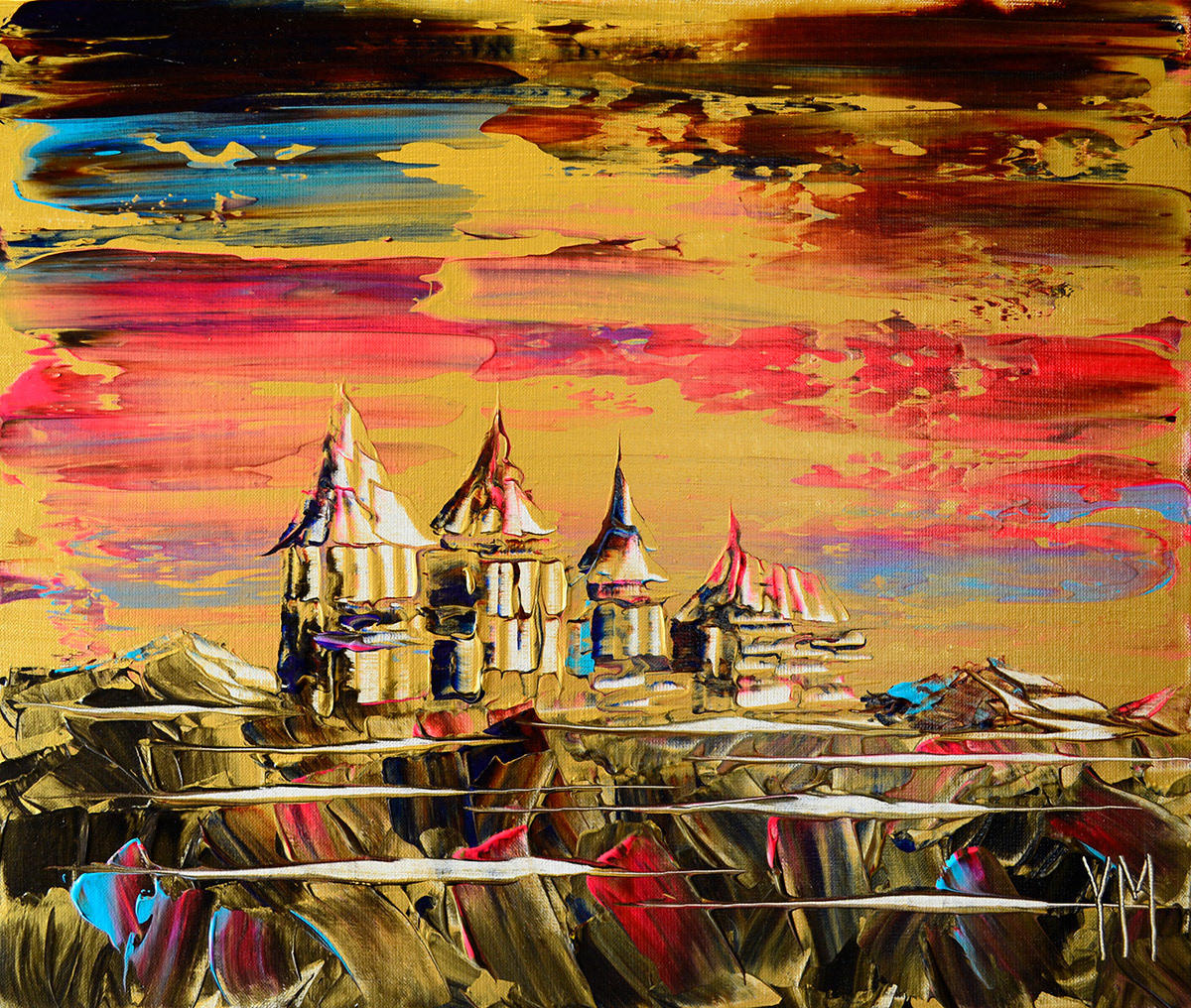 Le templiage - 55 x 46 x 2 cm