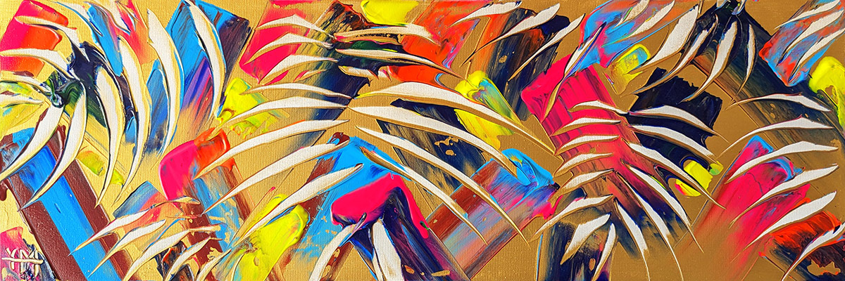 Planthéose 02 - 90 x 30 x 3,7 cm