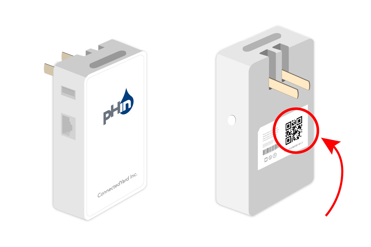 Bridge setup, Scanning the QR code