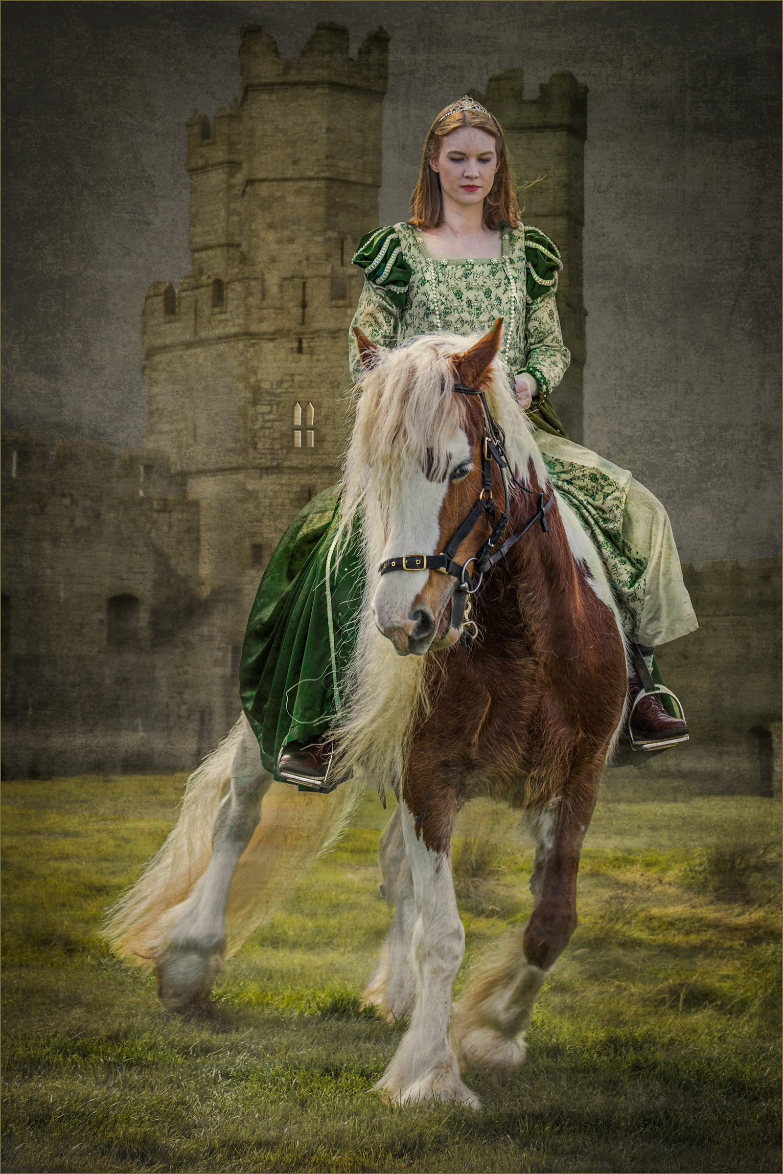 Lady On Horse