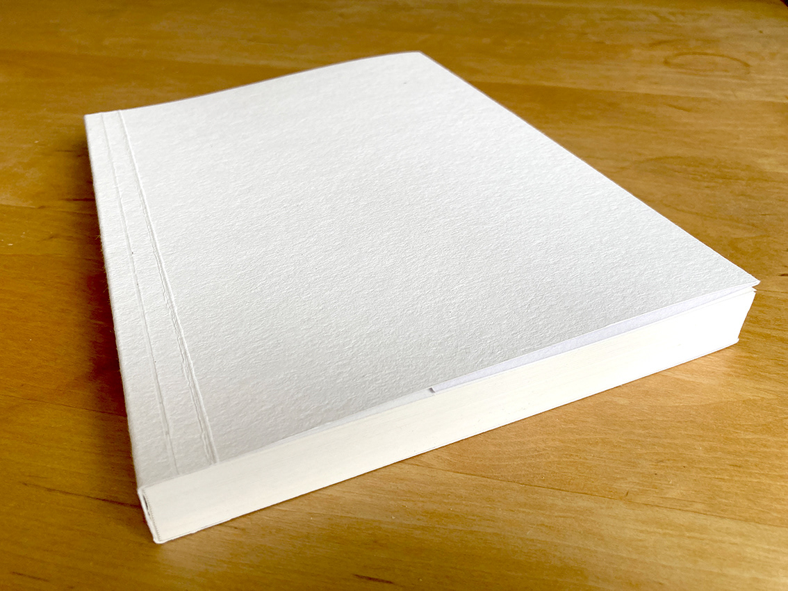 Das Blindmuster ist da! Originalformat, -papier und -bindung