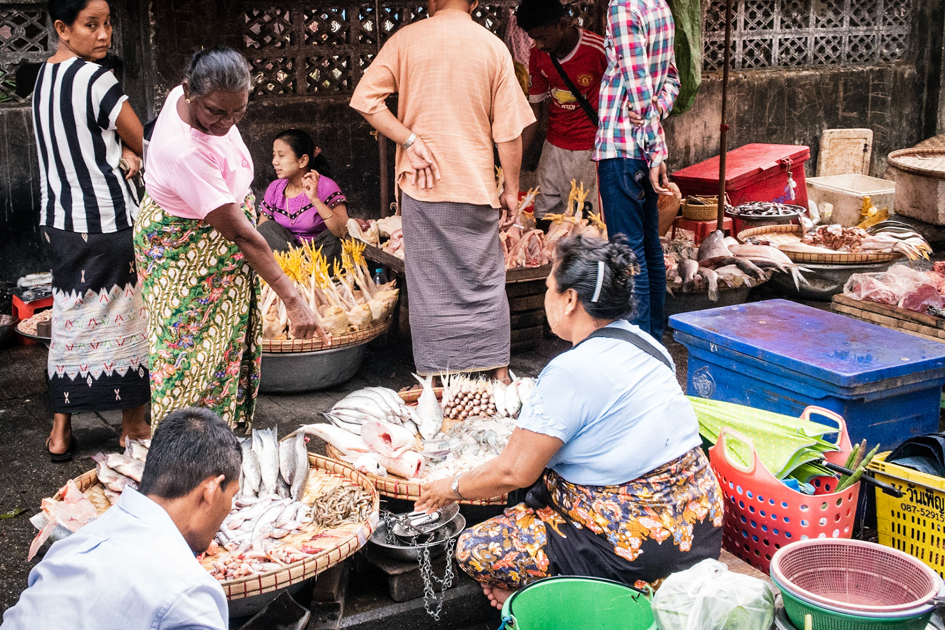 Yangon historical center