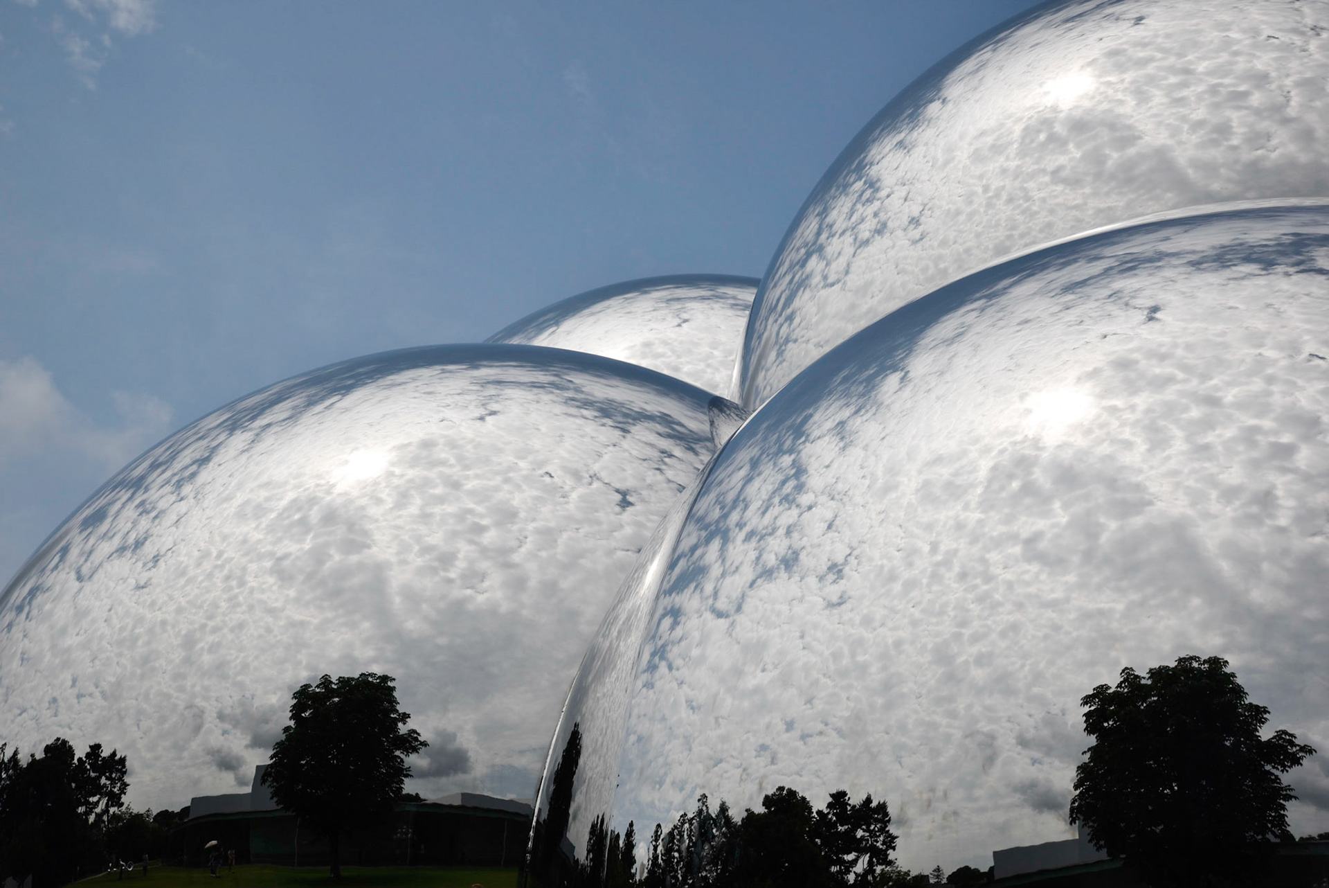 Mirror balls landscape