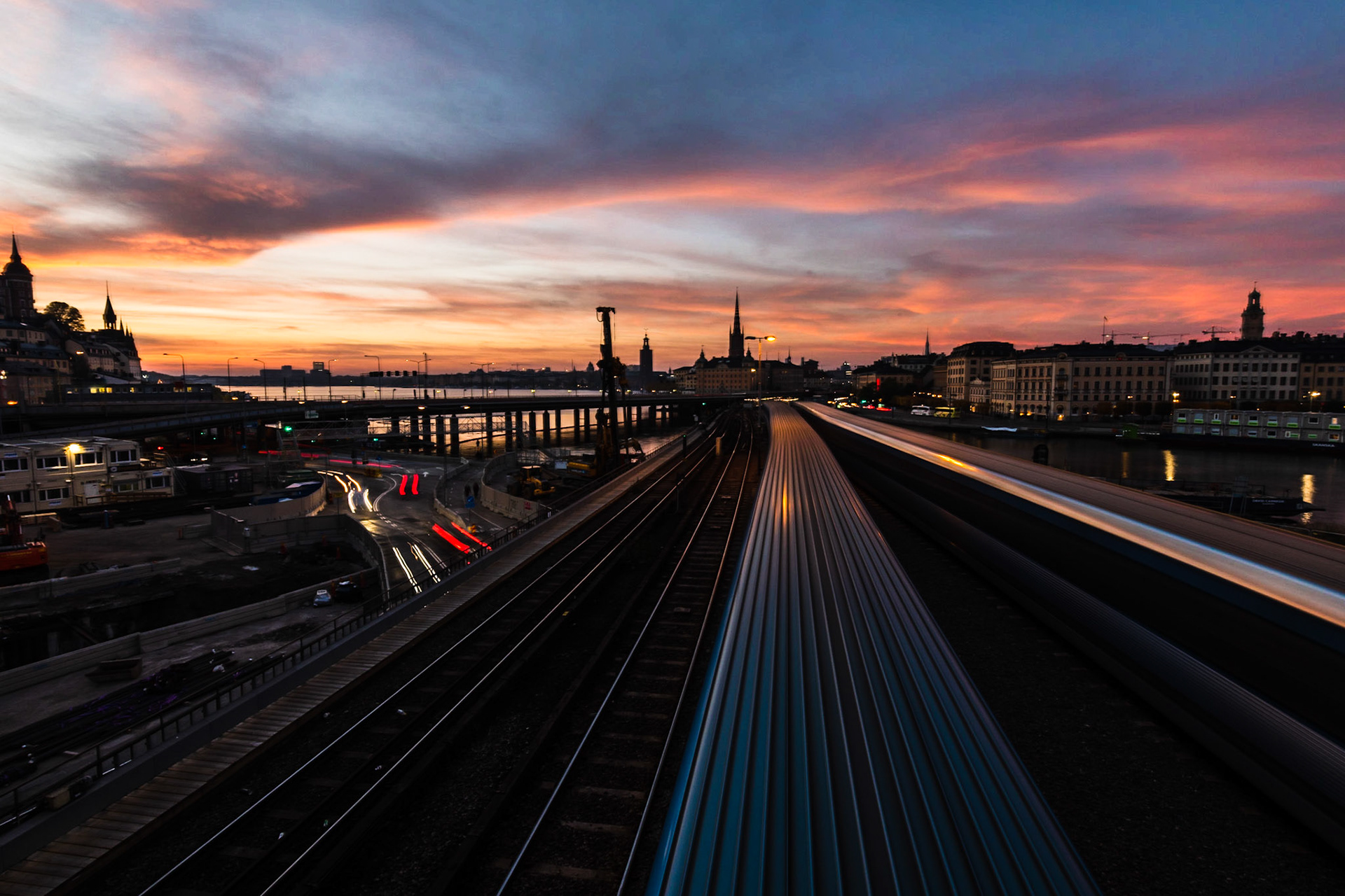 Stockholm sunset