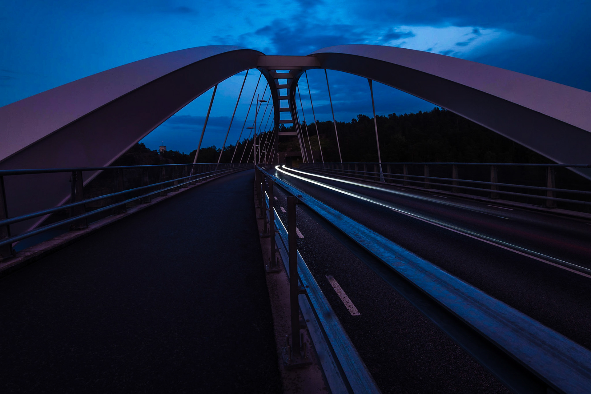 Speeding through the night