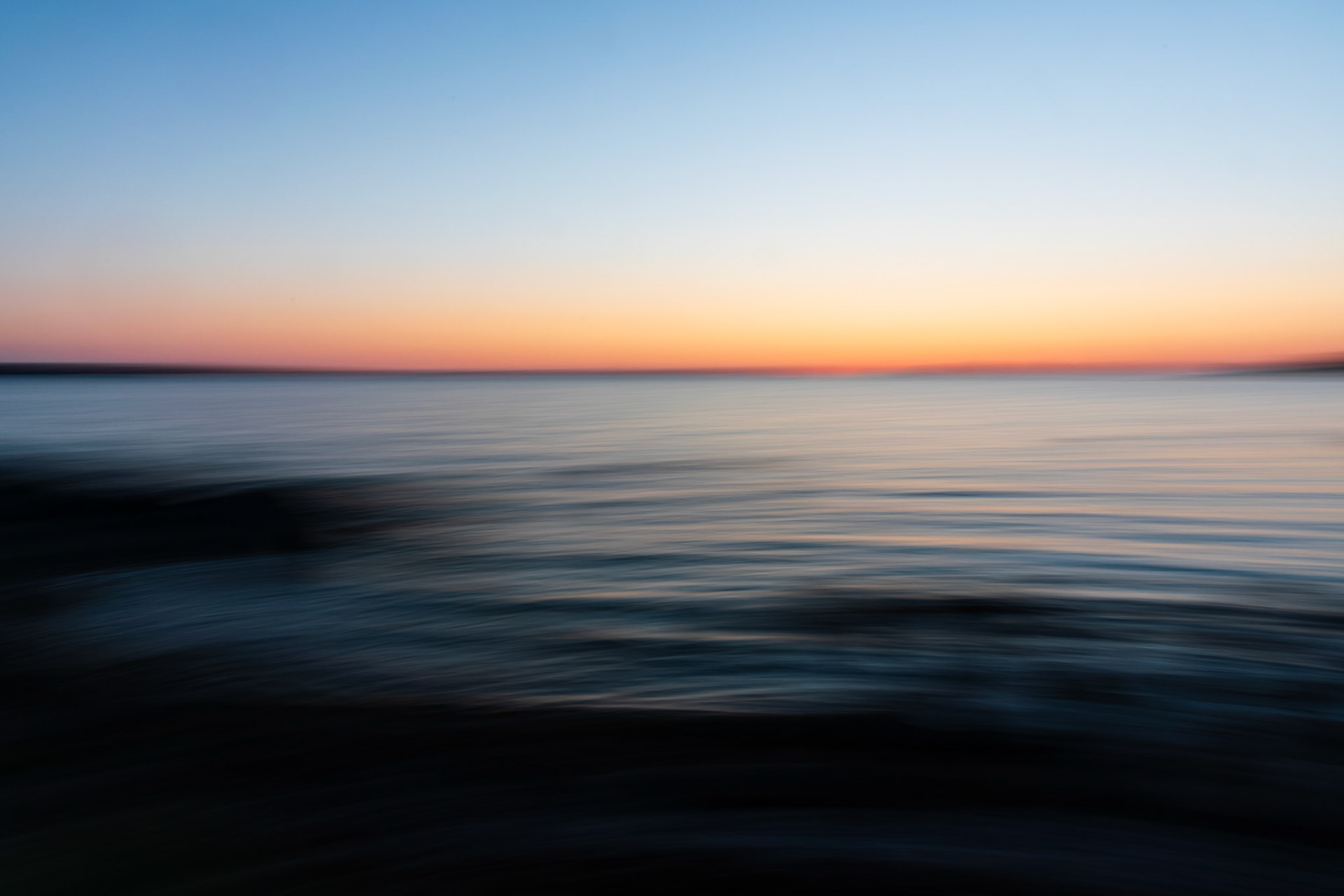 Sunset over Öresund