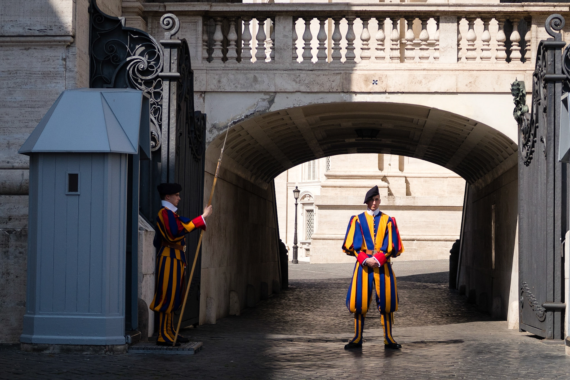 Swiss guard at the Vatican