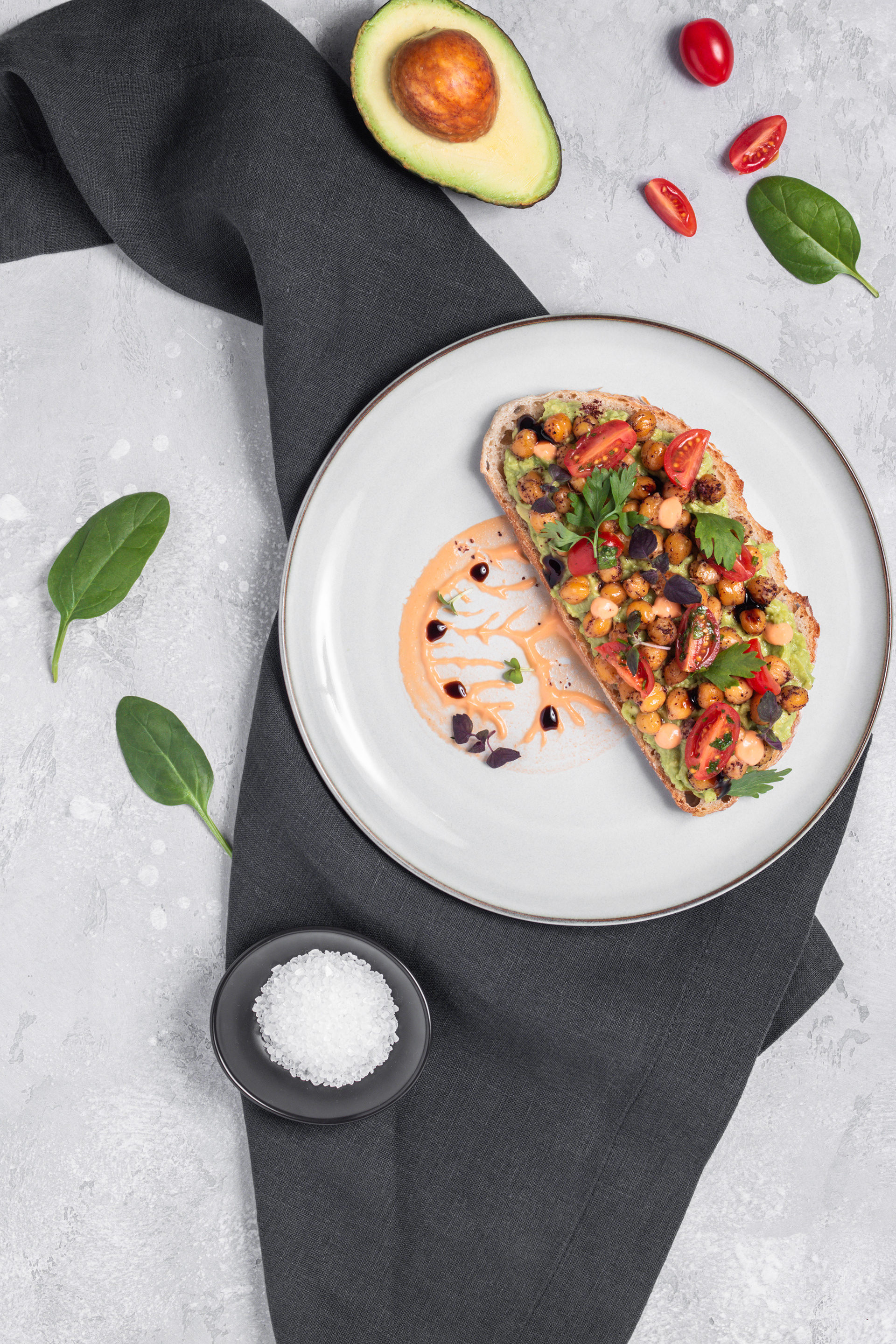 Retro 7 - Raneen Joudah Menu (Food Styling - Photographed by Eternity "Kholoud")