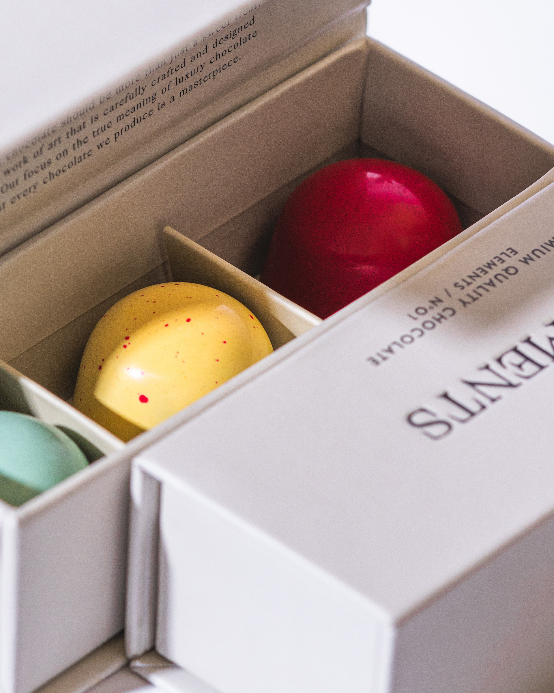 T Elements by Turkan - Summer Collection Chocolates 2023 - Packaging (Photography and Styling)