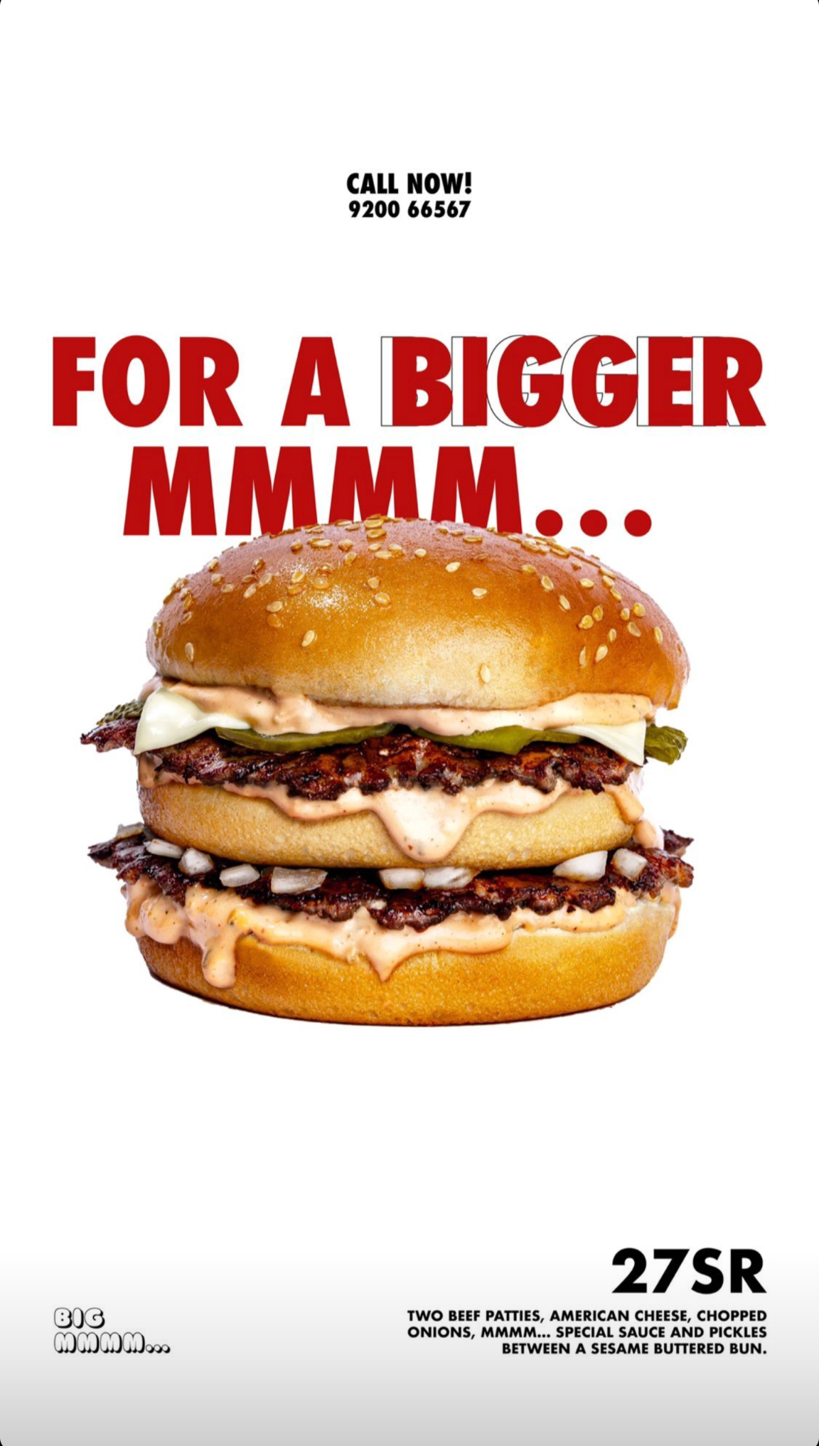 Mohammed Ali - Mmmm Burger (Food Styling - Photographed by Haneen Majdi)