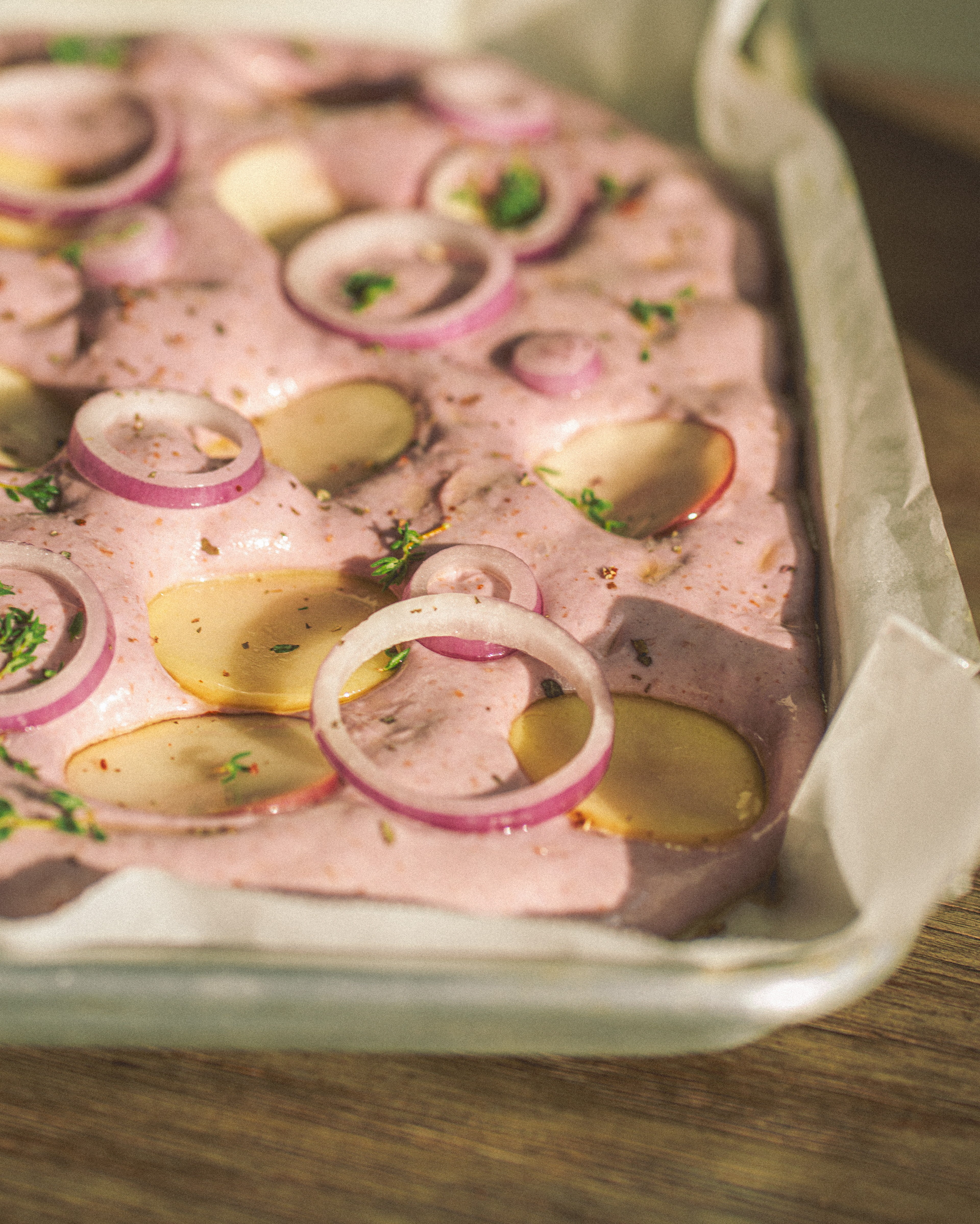 Chef Hadeel Habeeb - Sourdough Focaccia (Set Up & Photography)