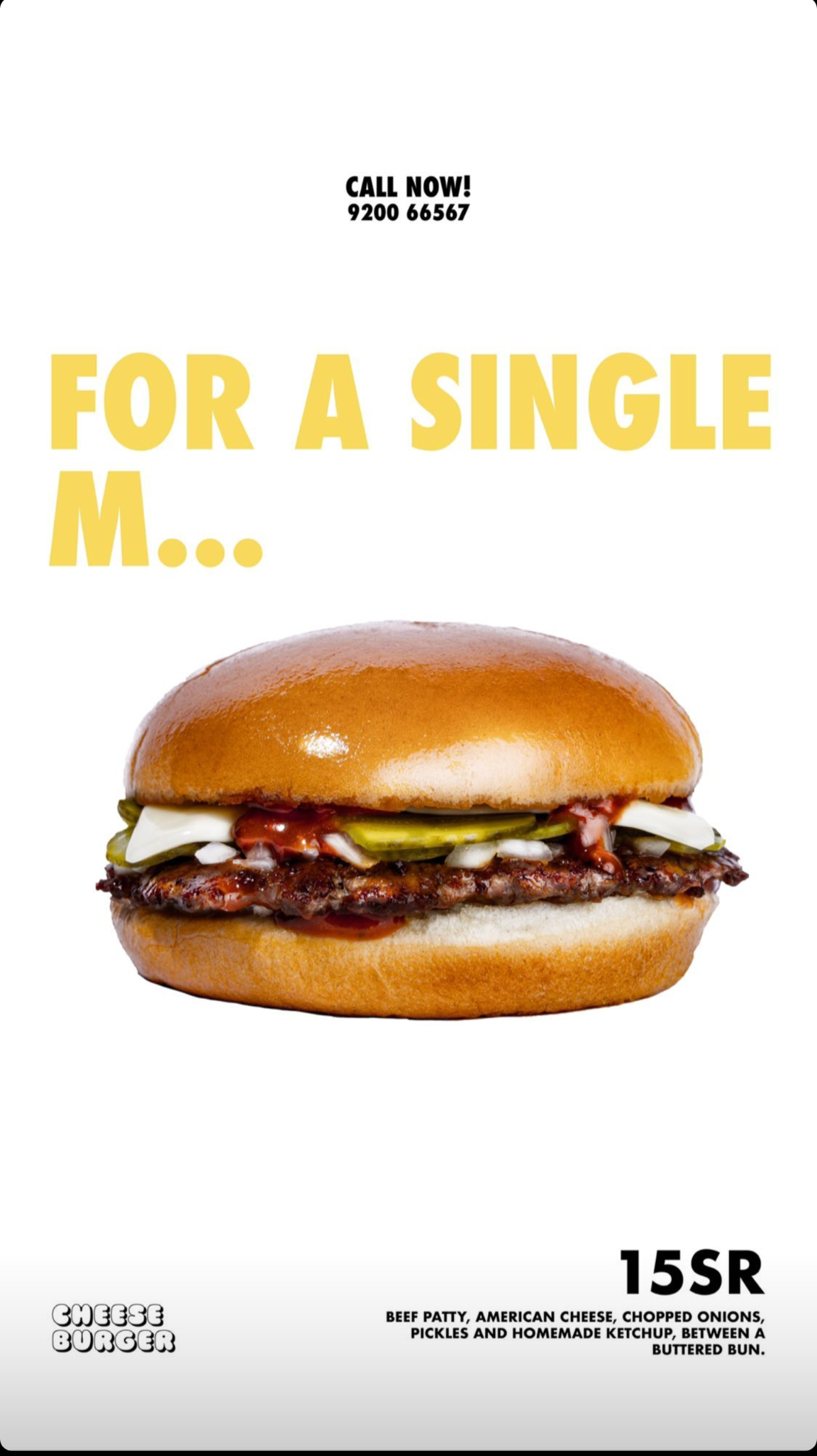 Mohammed Ali - Mmmm Burger (Food Styling - Photographed by Haneen Majdi)