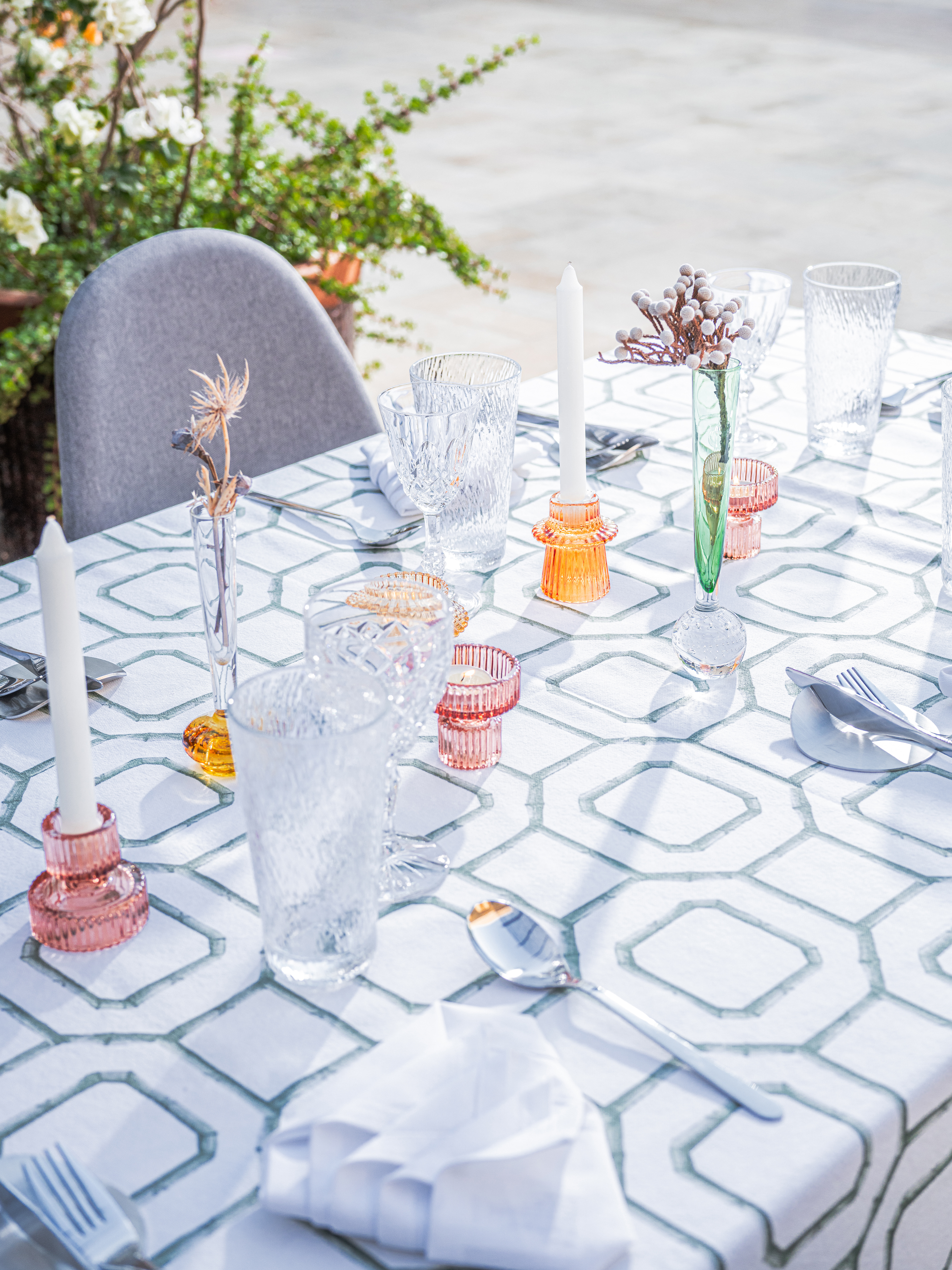 Table Set Up Photography - Indulge Thyself