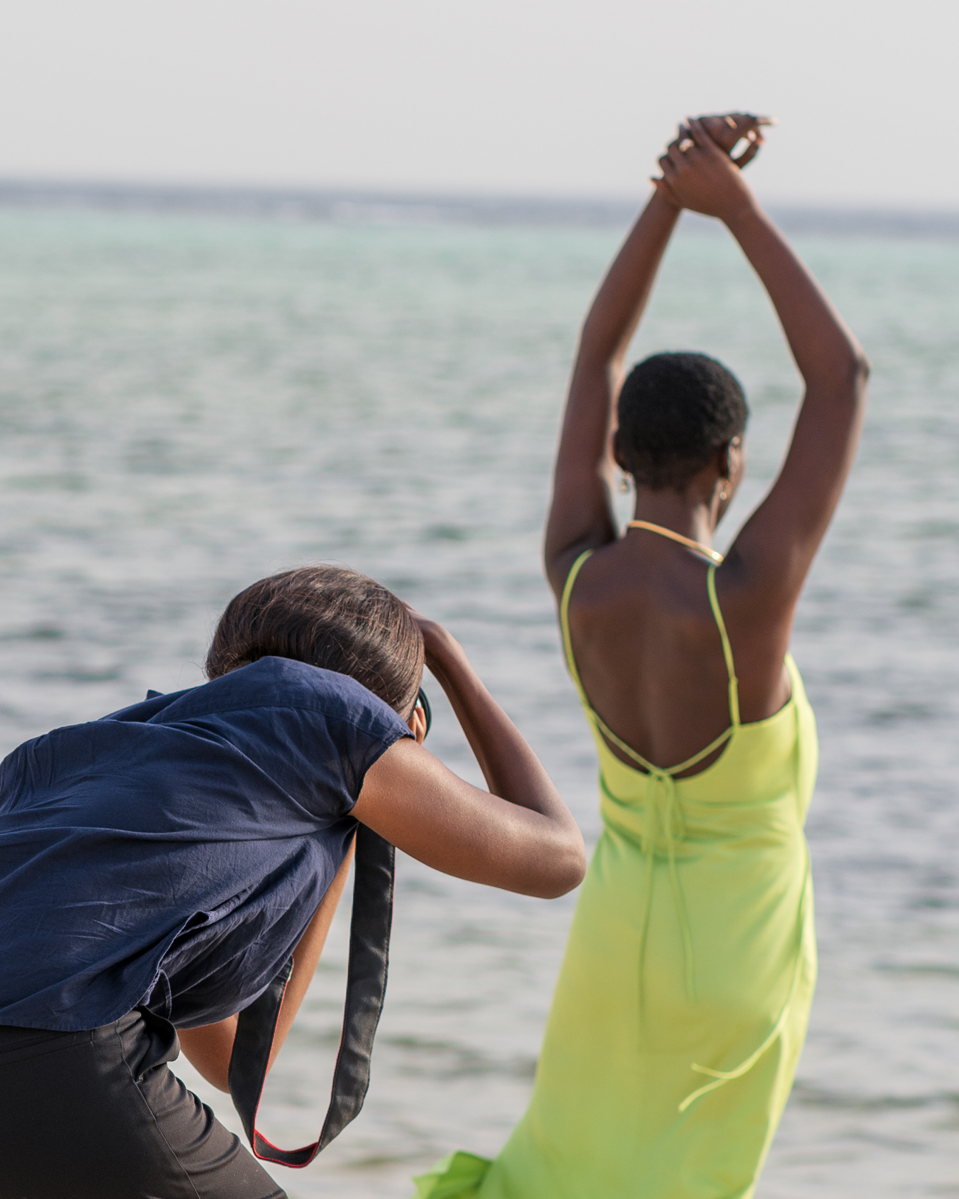 Shaina Edges On Shore Project - BTS 