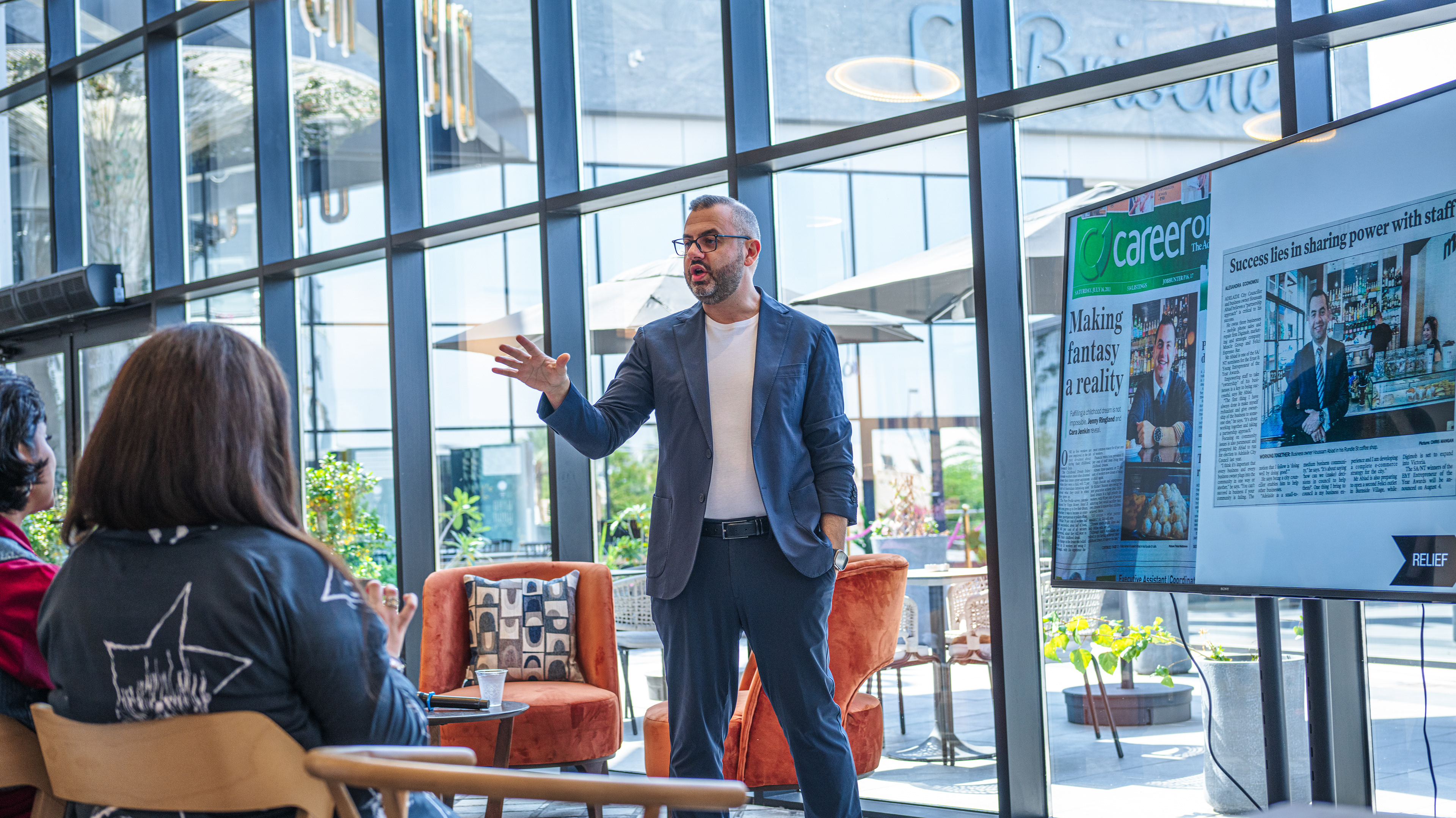 Jeddah Creative Mornings - Houssam Abiad