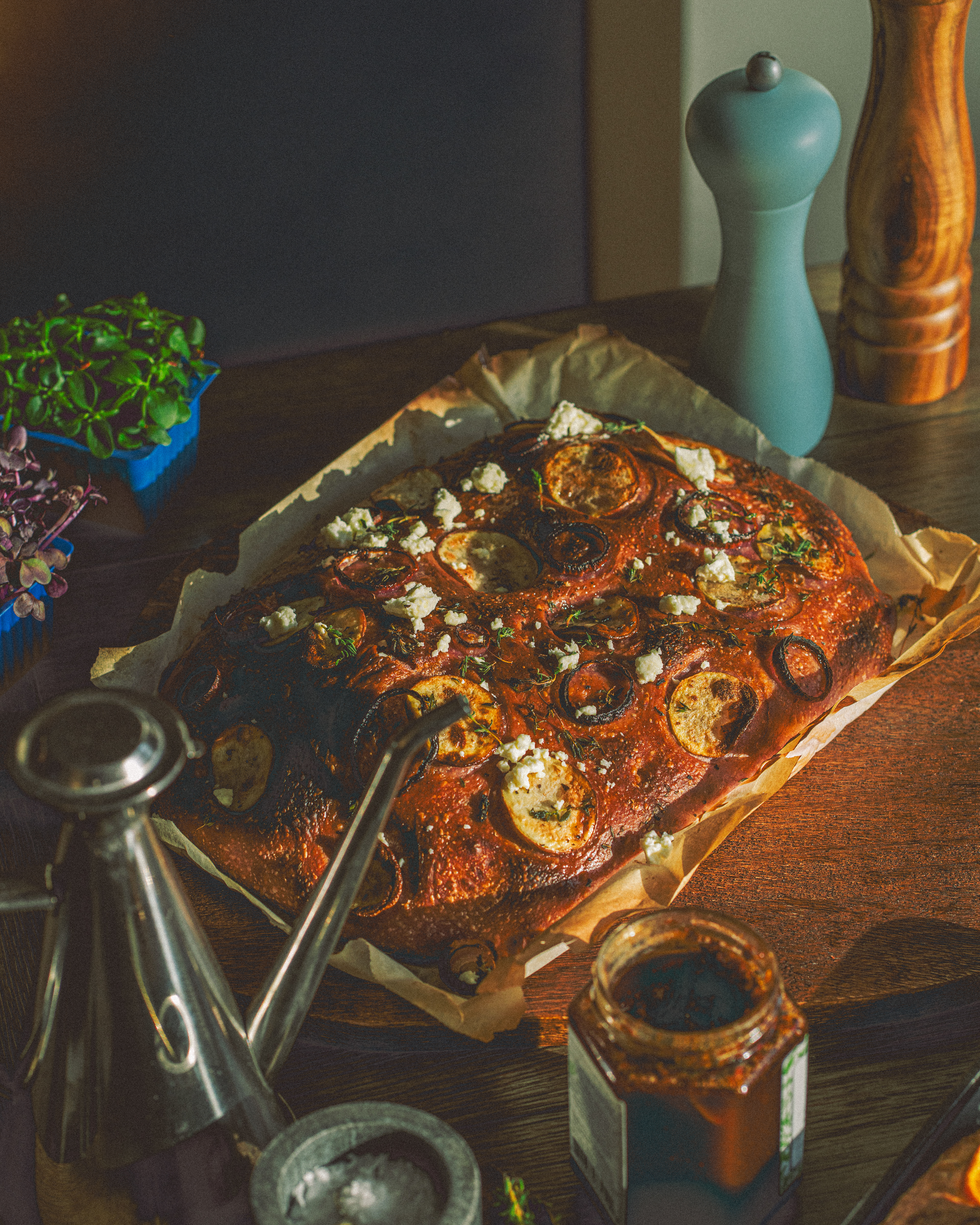 Chef Hadeel Habeeb - Sourdough Focaccia (Set Up & Photography)