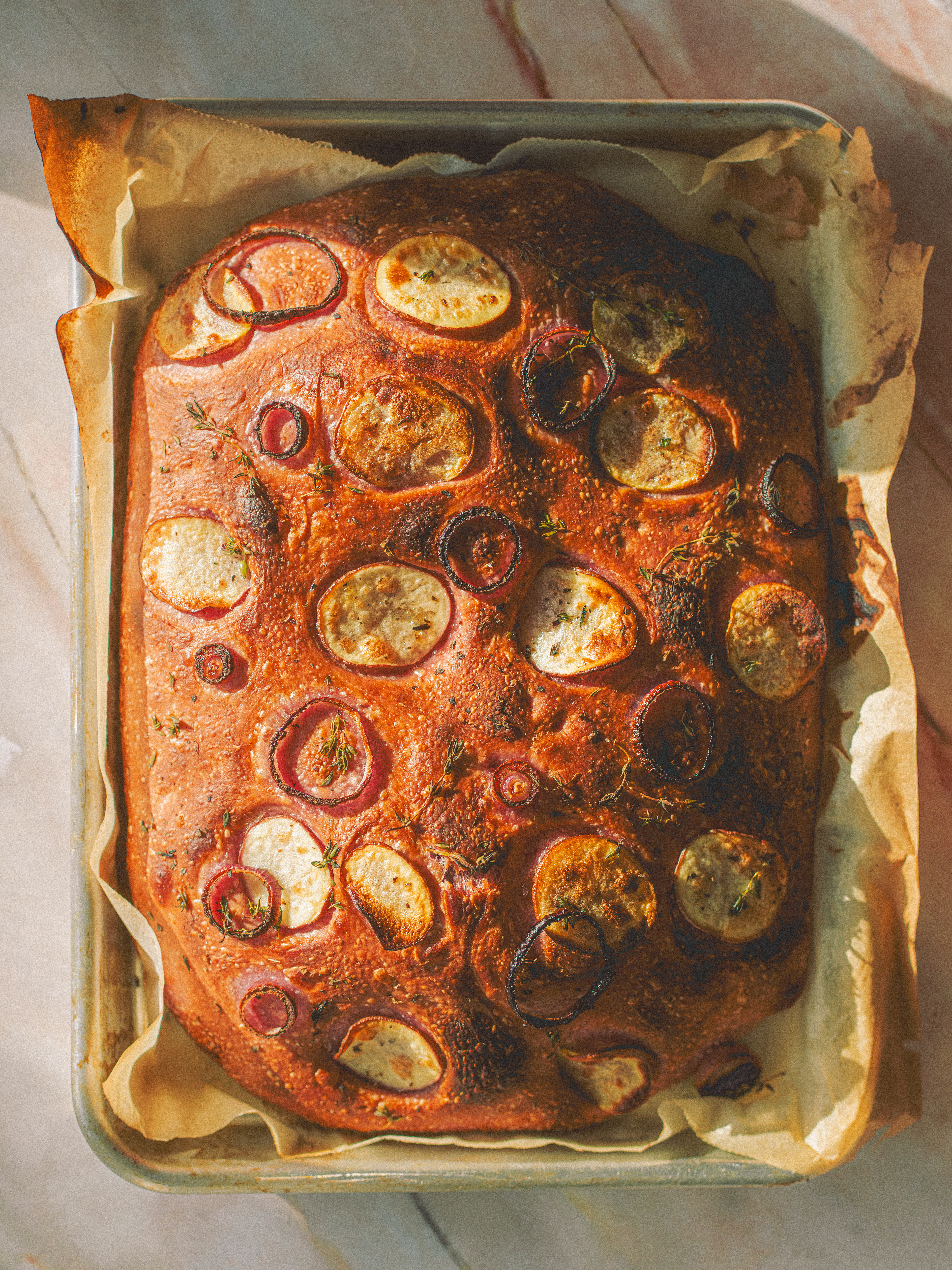 Chef Hadeel Habeeb - Sourdough Focaccia (Set Up & Photography)
