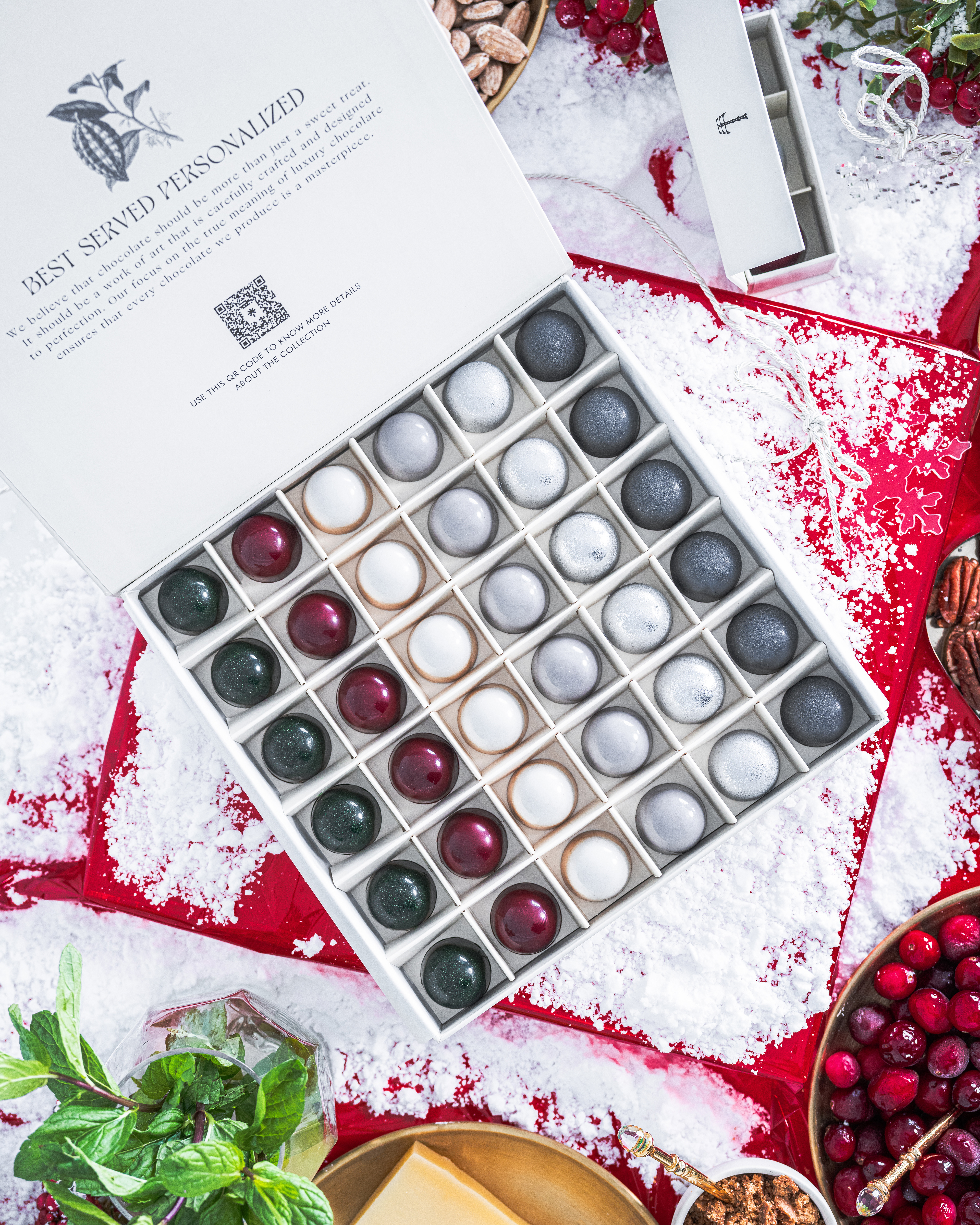 T Elements by Turkan - Winter Collection Chocolates 2023 (Photography and Styling)