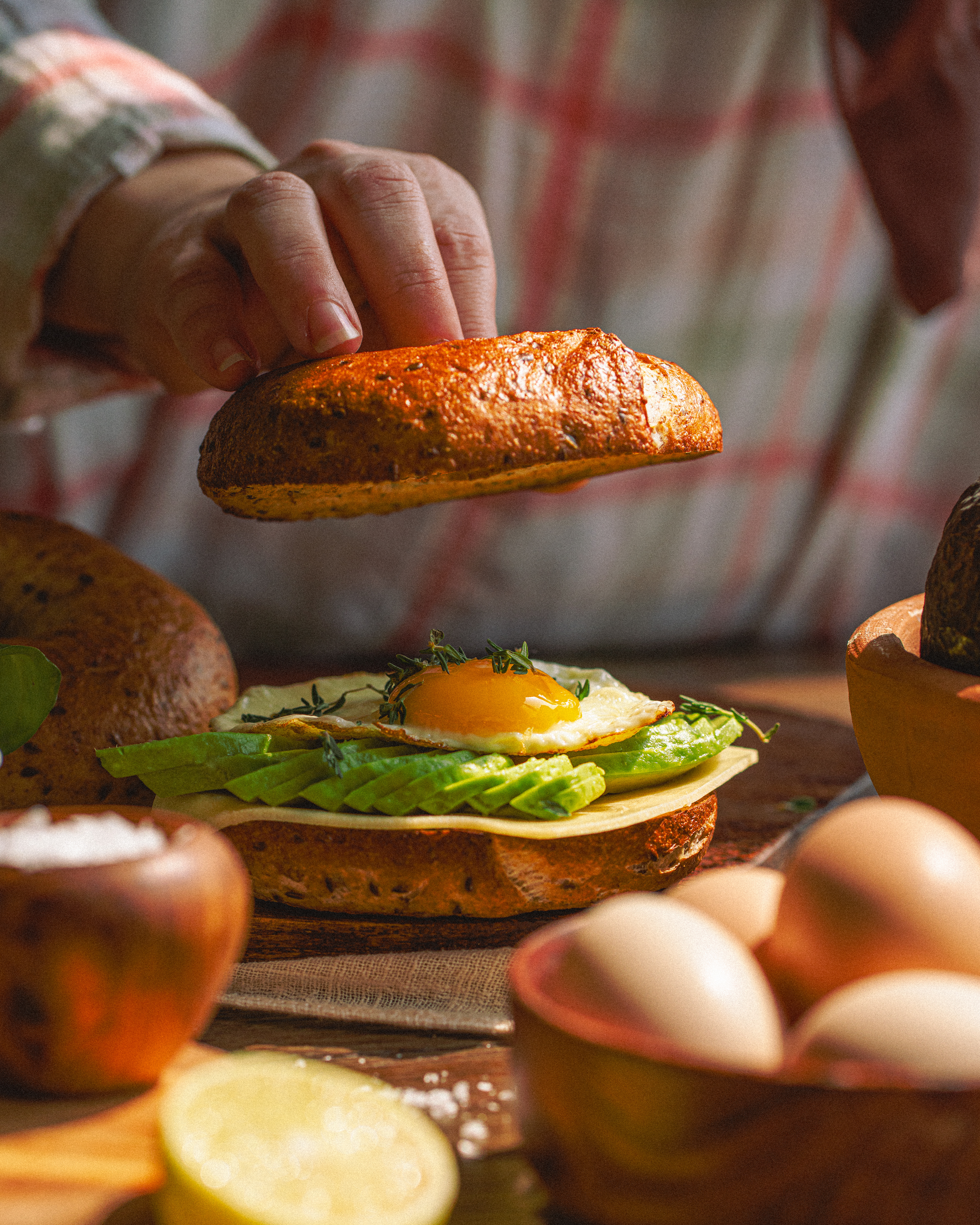 Chef Hadeel Habeeb - Sourdough Bagel (Set Up & Photography)