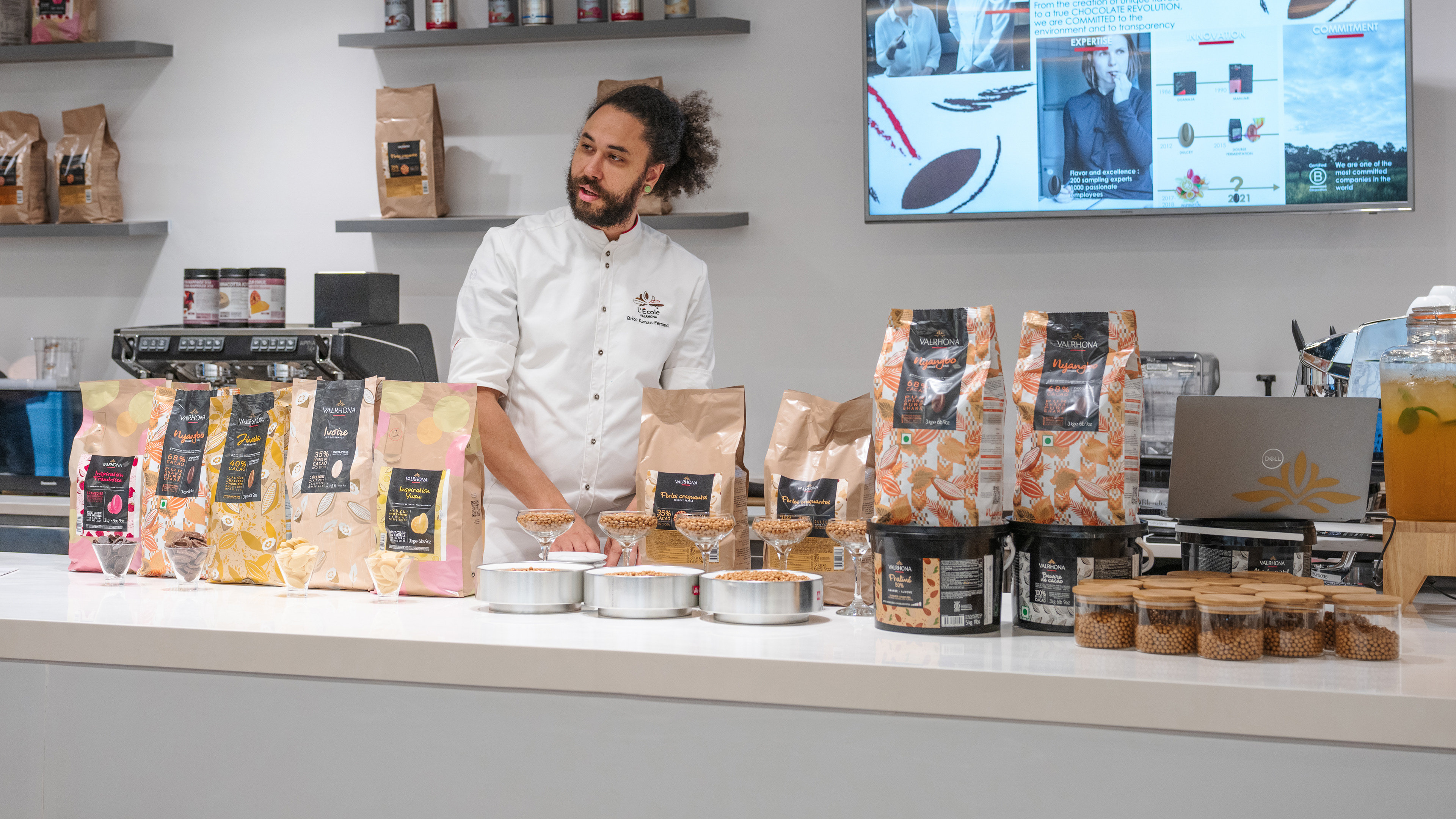 Valrhona - Brice KF Riyadh Bidfood Demo