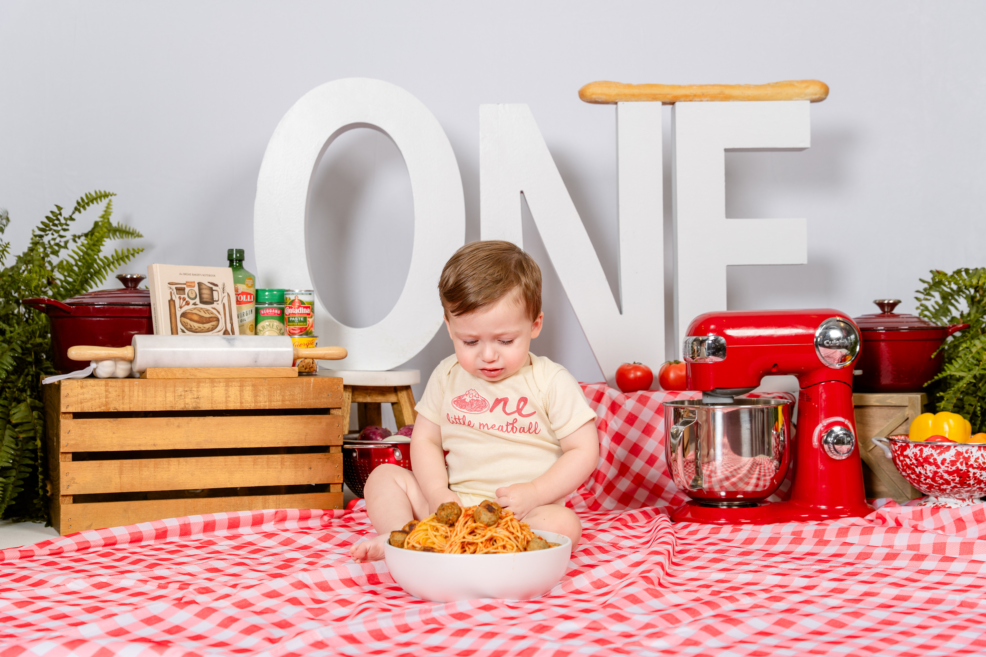 Spaghetti Smash for first birthday