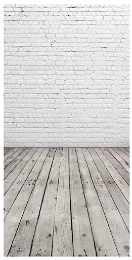 White Brick with Wood Floor