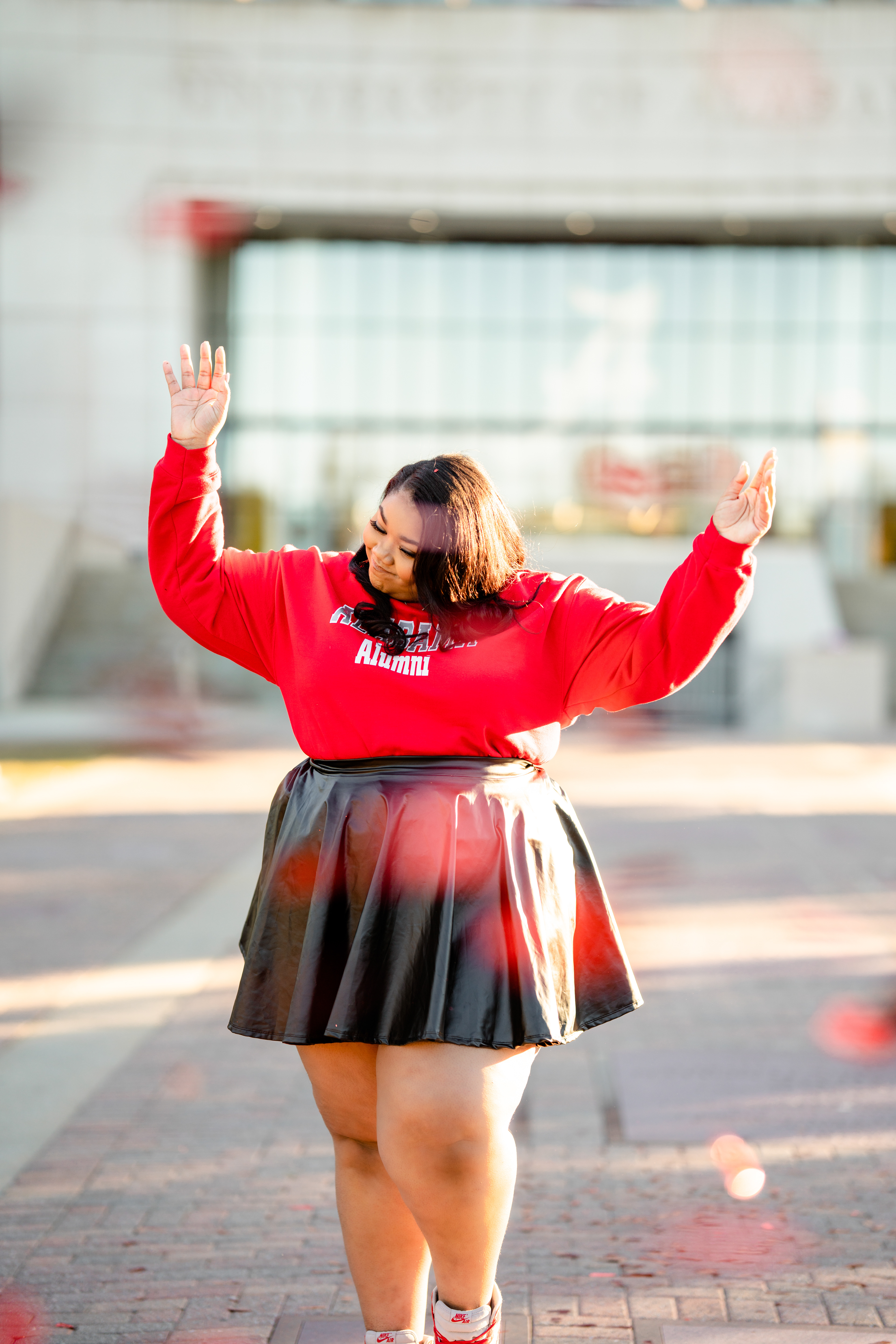 Senior celebrates upcoming graduation