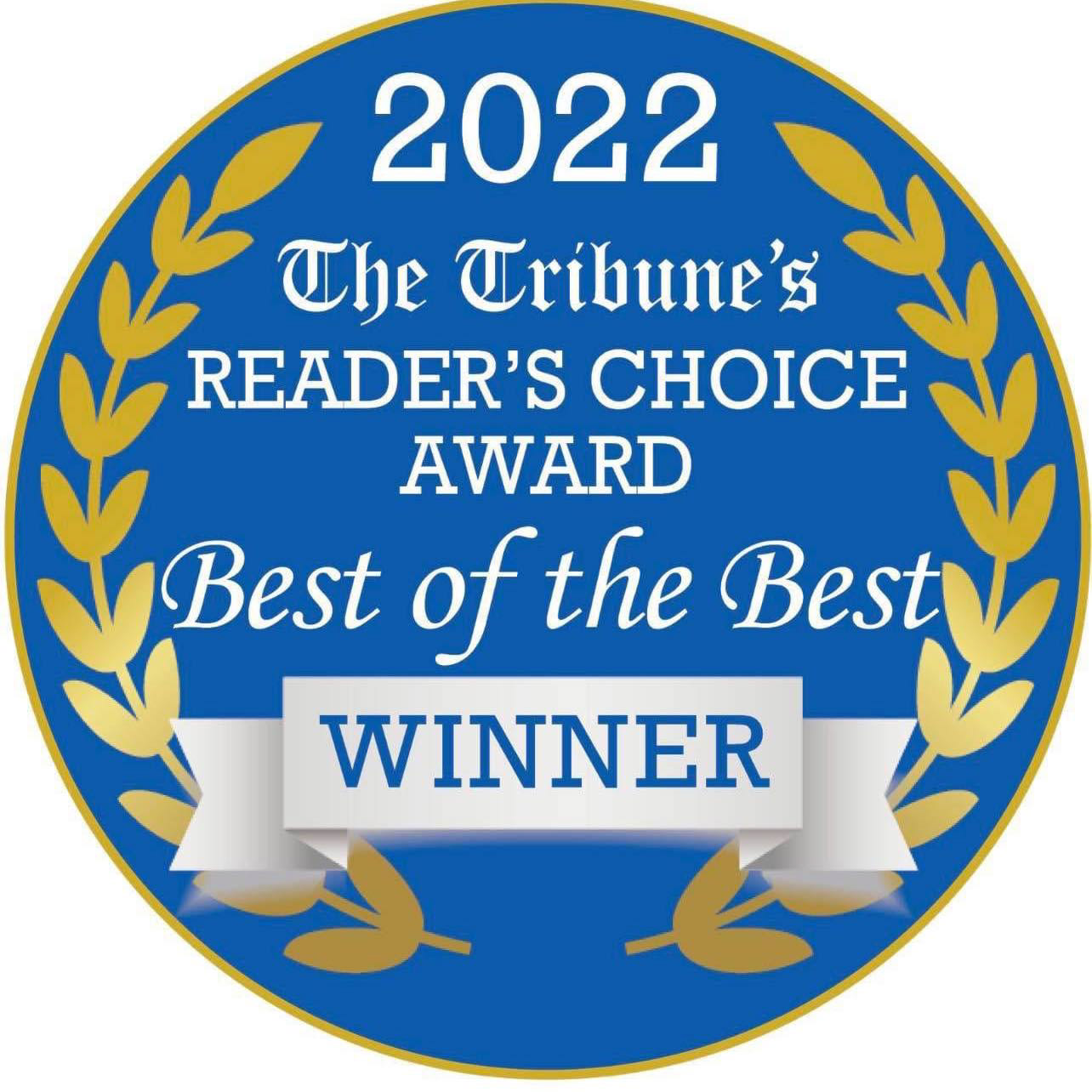 2022 Reader's Choice Award Winner