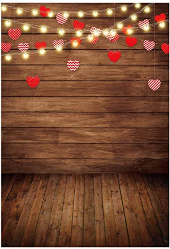 Hearts with Wood Floor