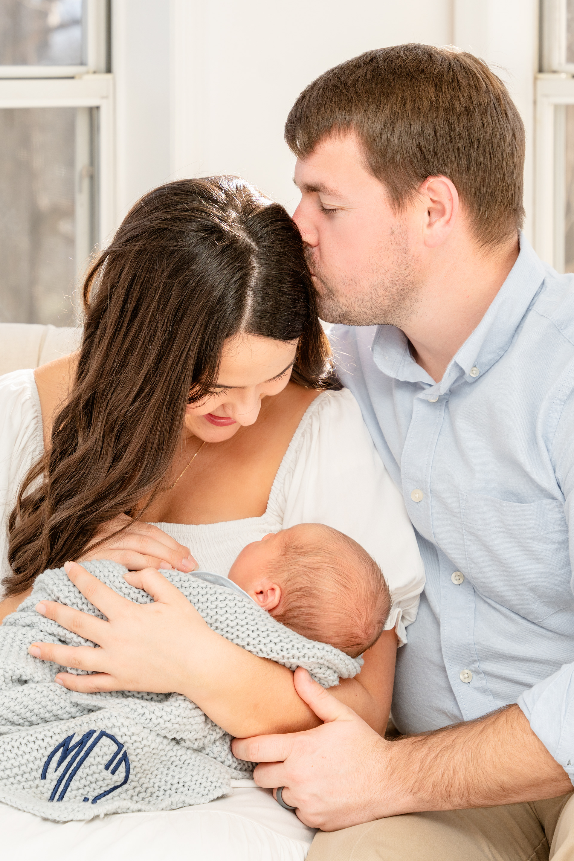 Newborn Lifestyle session in Trussville, AL