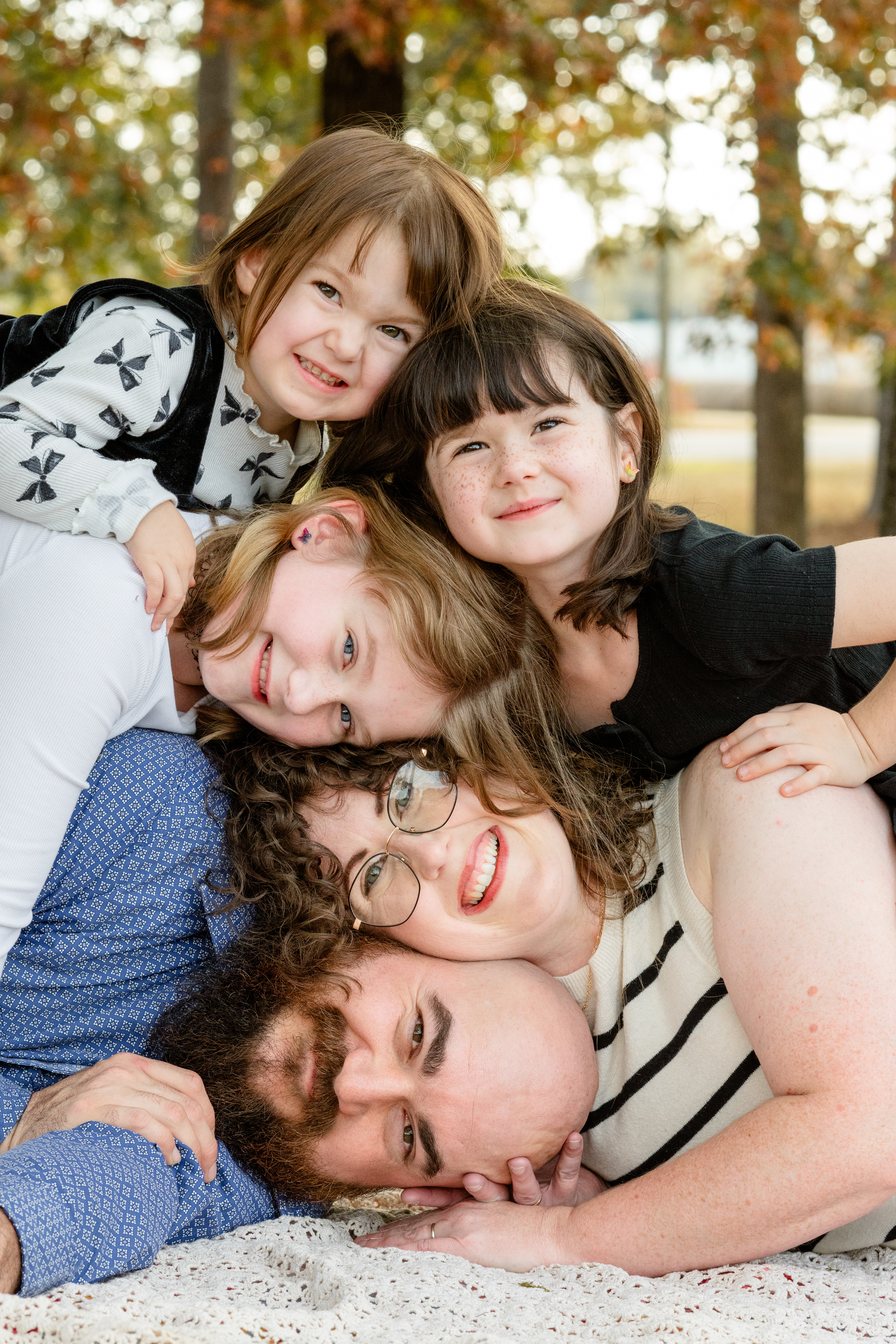 When a planned awkward family session turns out absolutely adorable