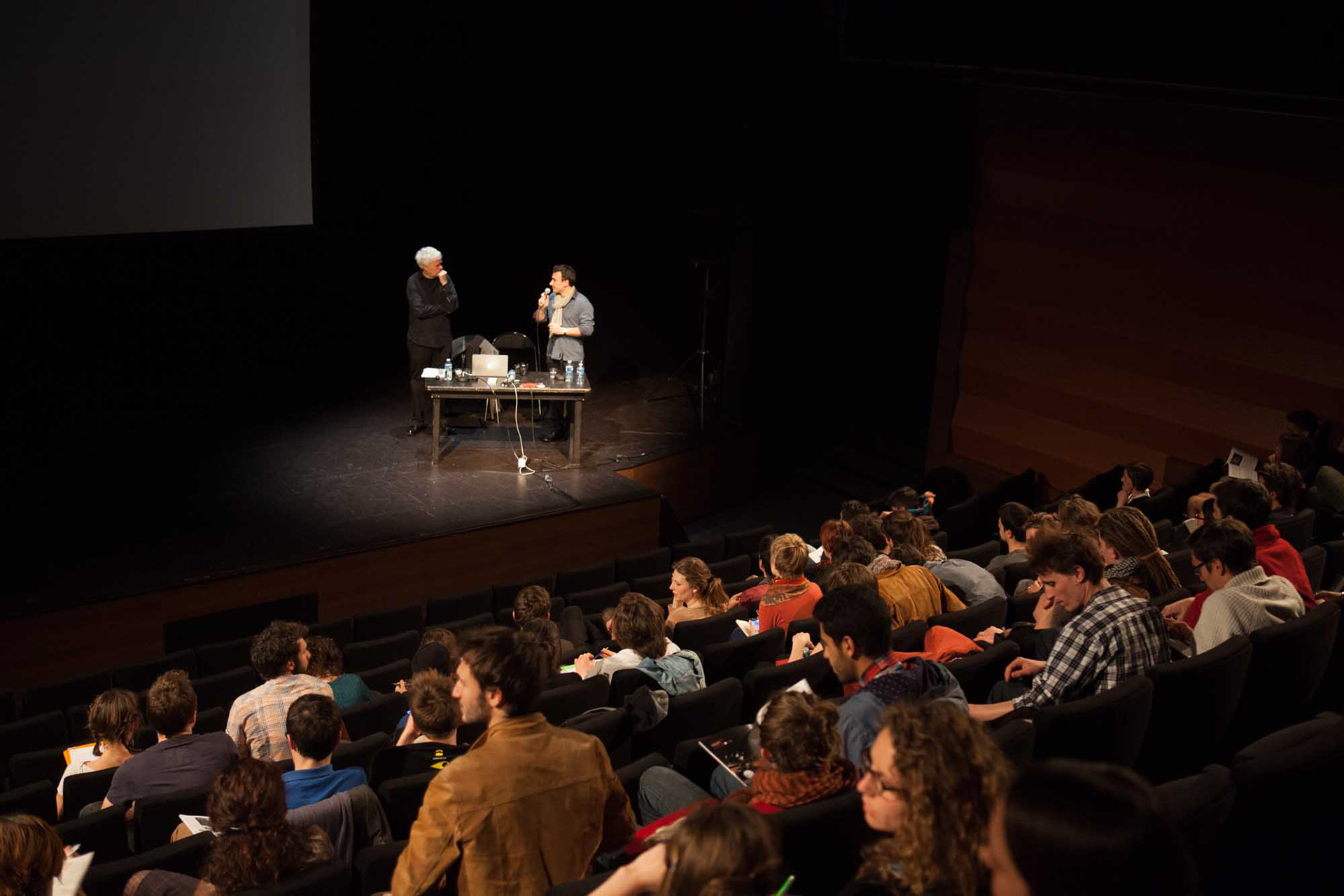 Master Class donnée par Heiner Goebbels
