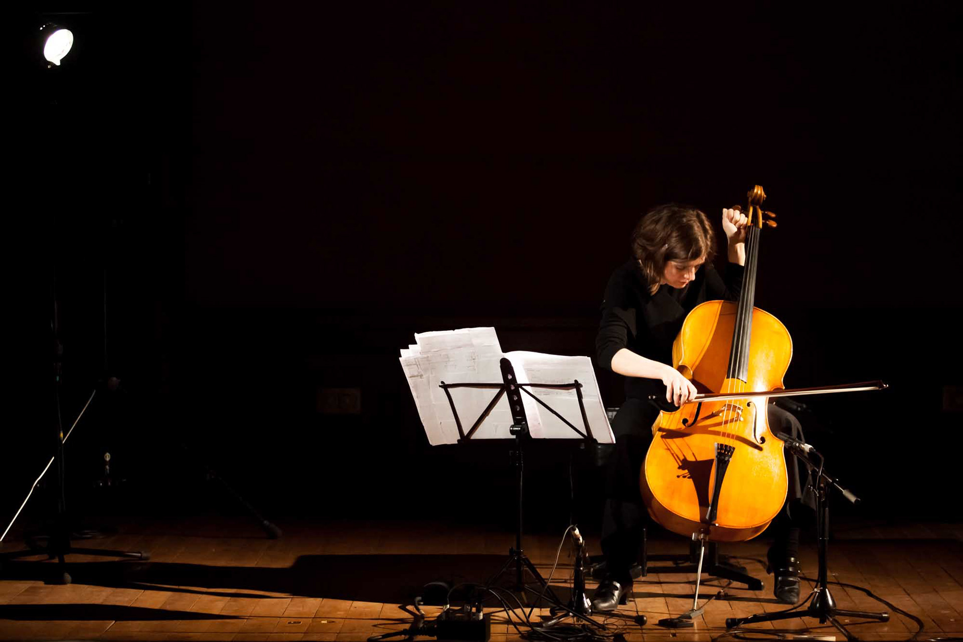 Invisibilité - Black Bird de Thierry Blondeau - Séverine Ballon violoncelle