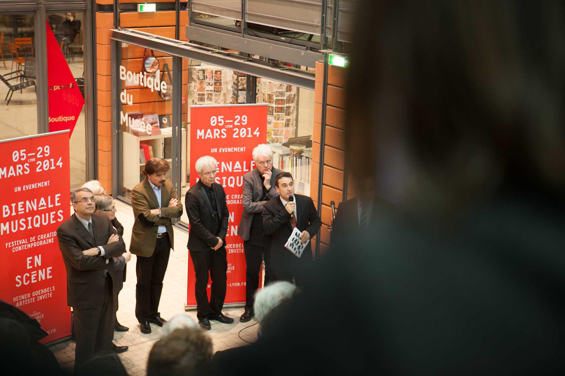 Inauguration de la Biennale