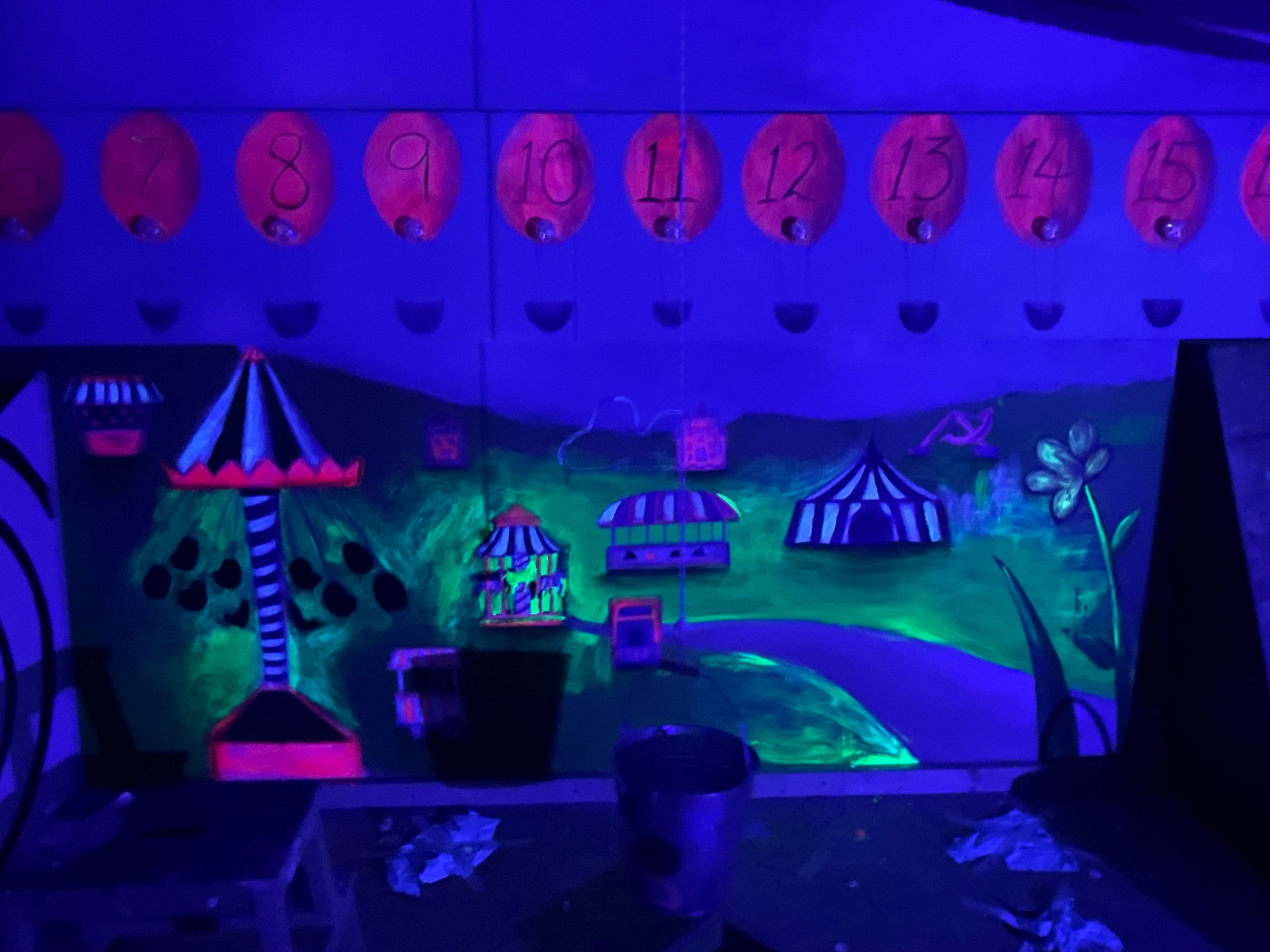 Carnival Mini Golf UV Field