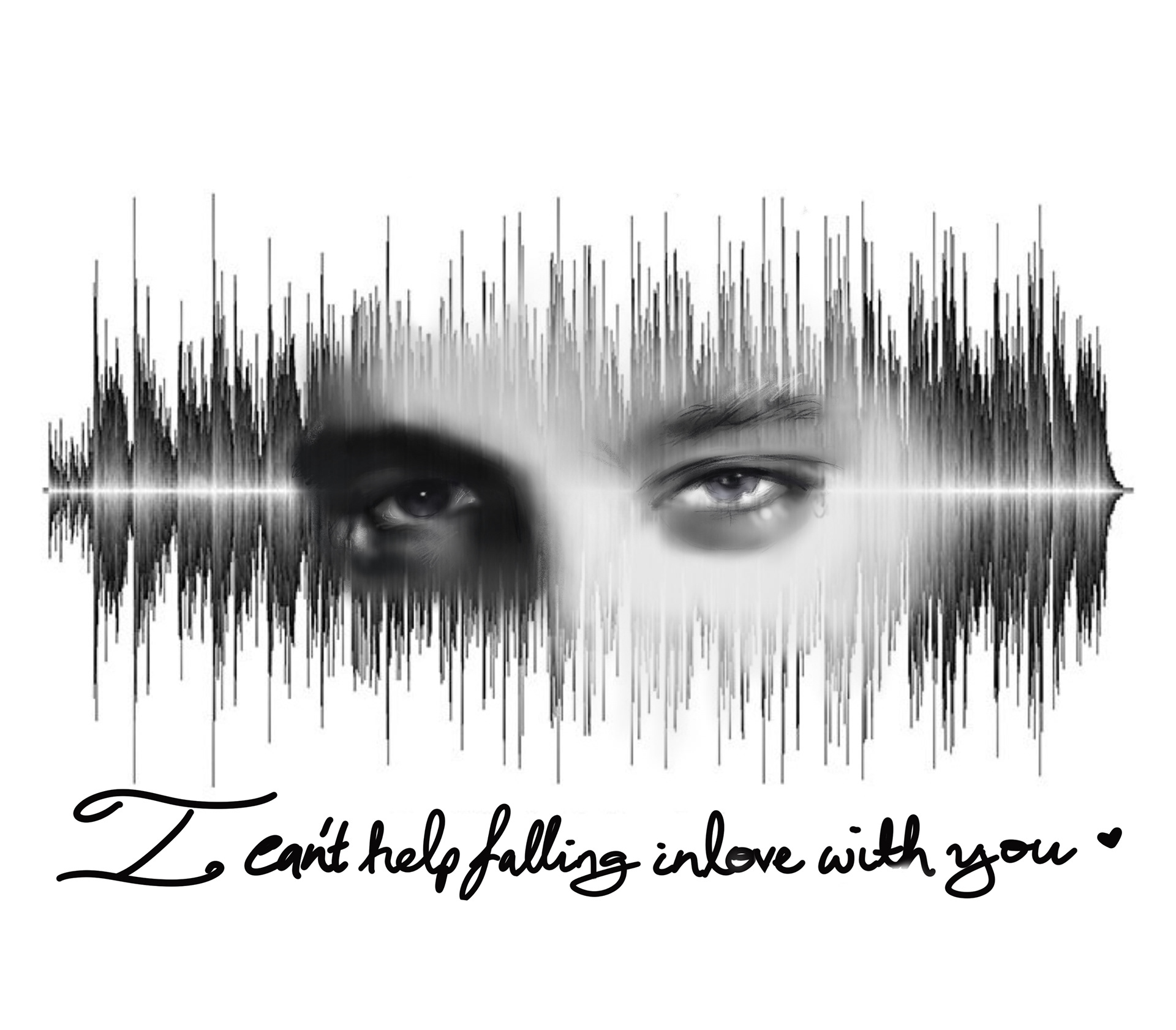 Presley, Airbrush and Monoline Brush, Procreate