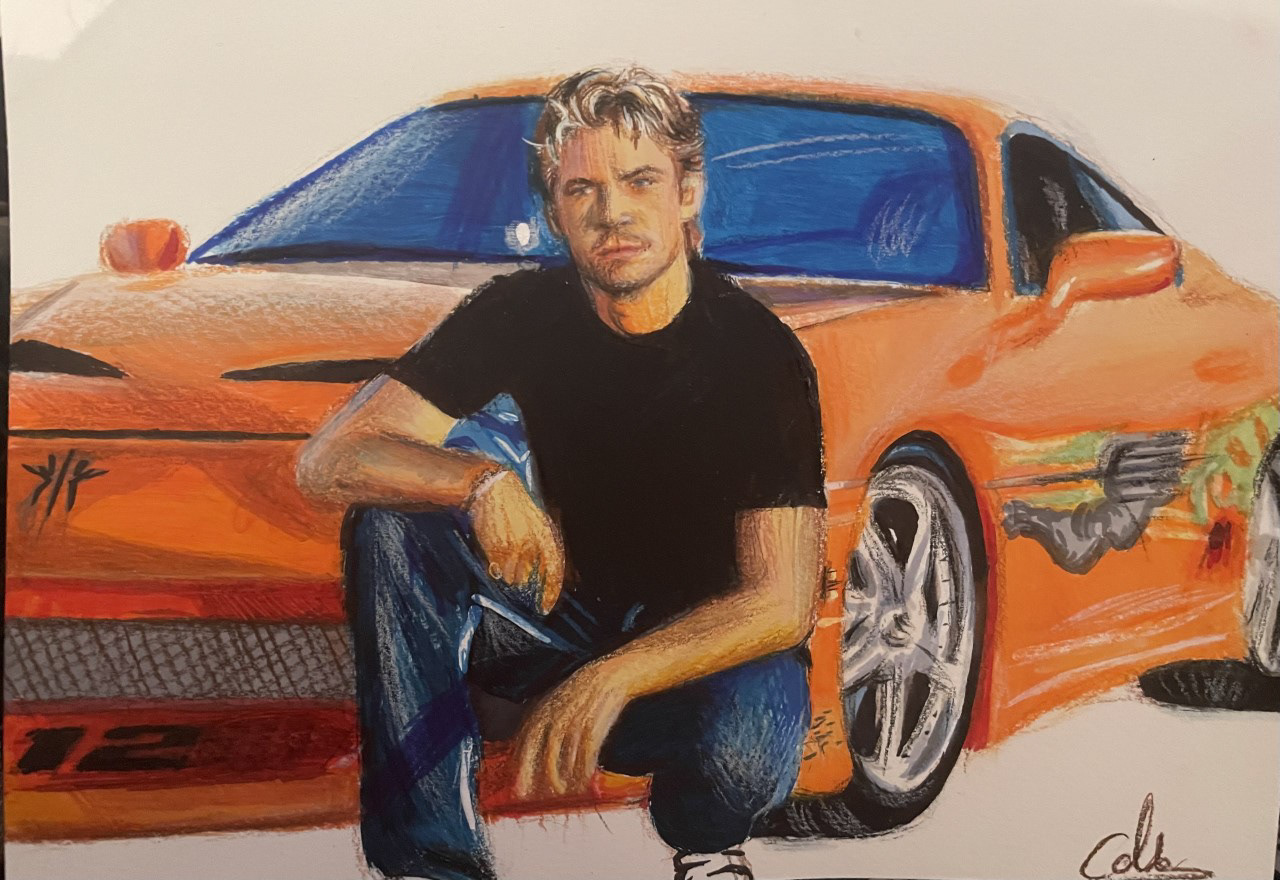 See You Again, A5, Colour Pencil, Paper