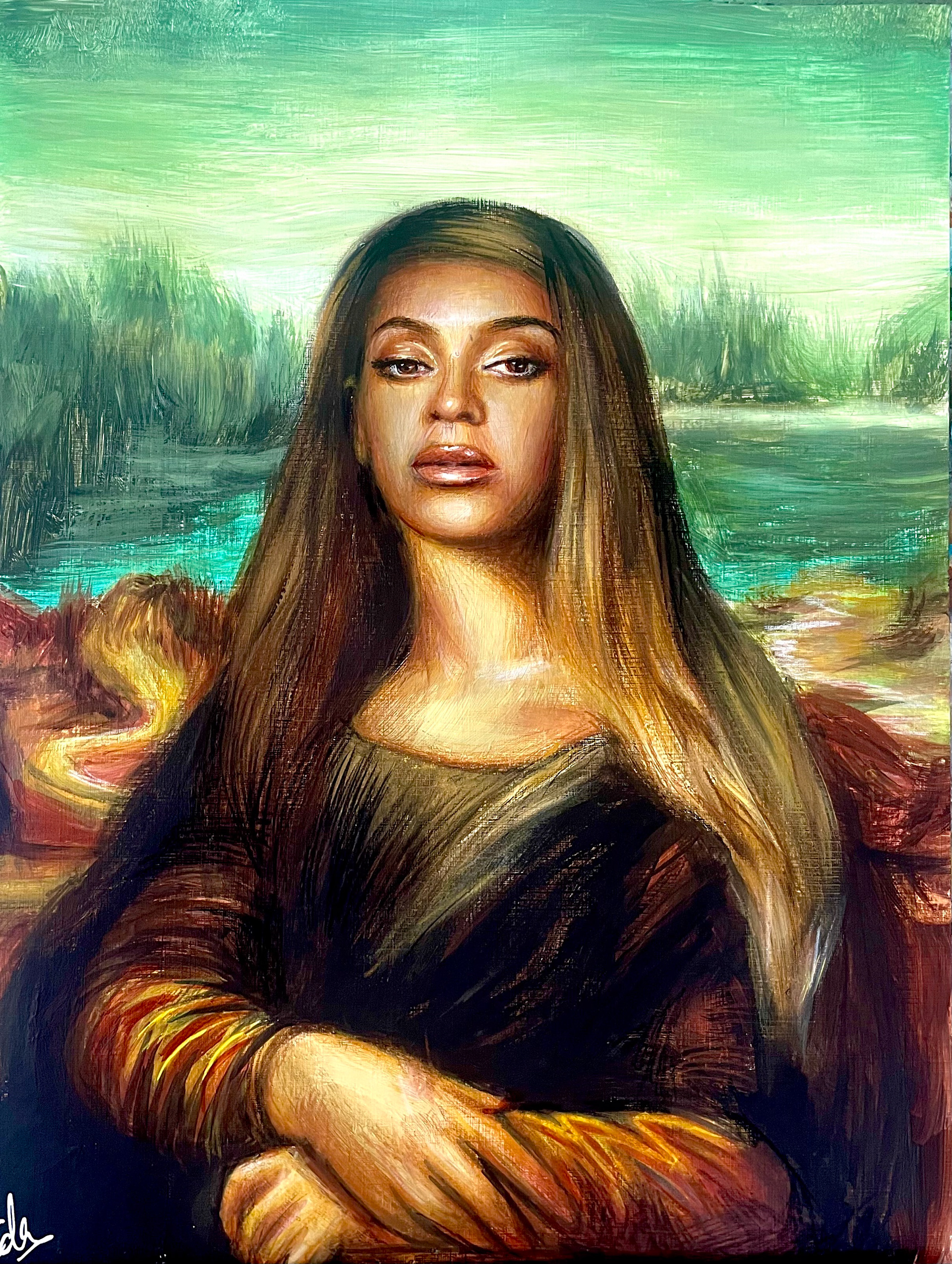 Mona Yonce, A3, Acrylic, Canvas Paper
