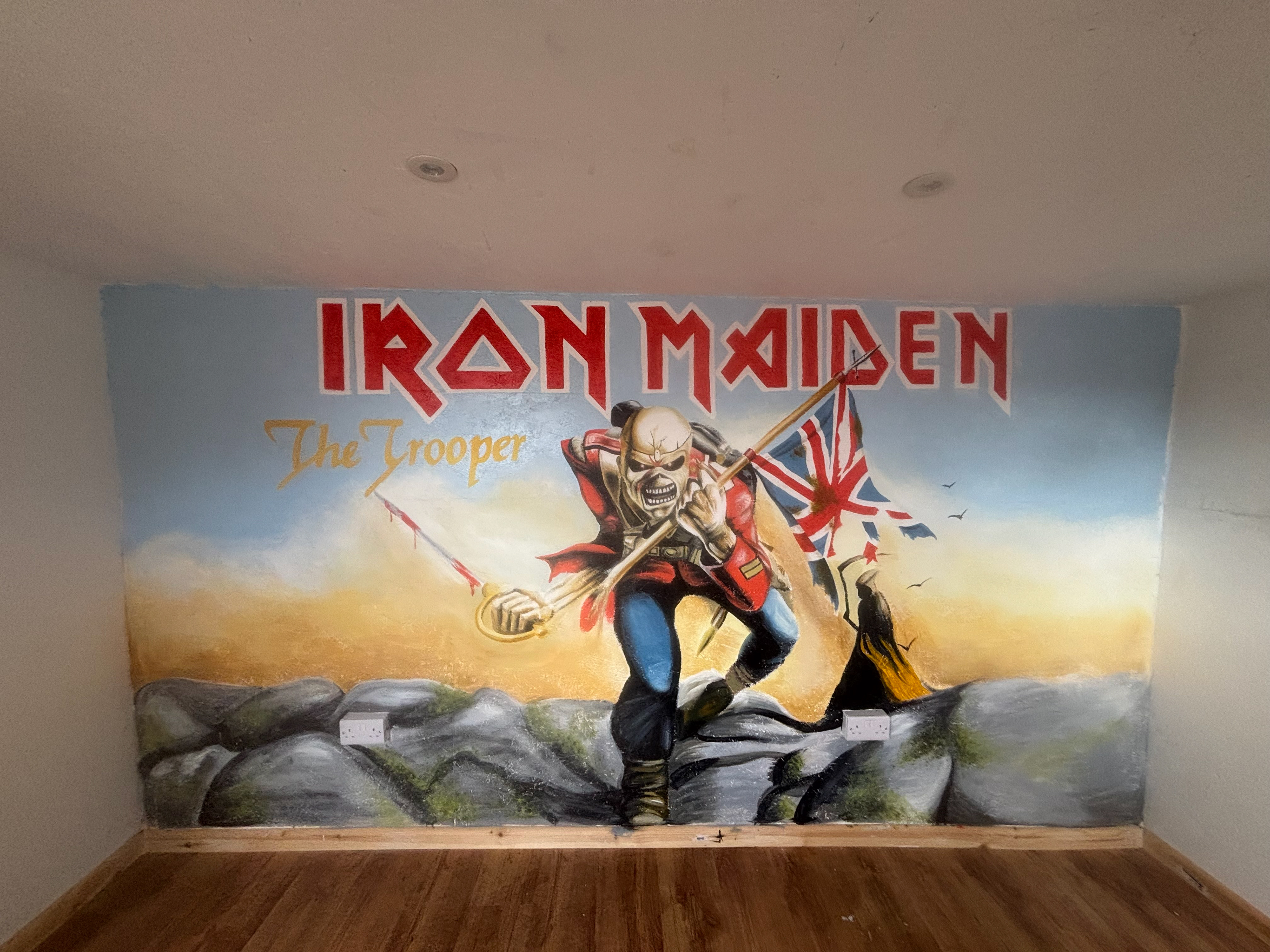 The Trooper Iron Maiden, Outdoor Shed