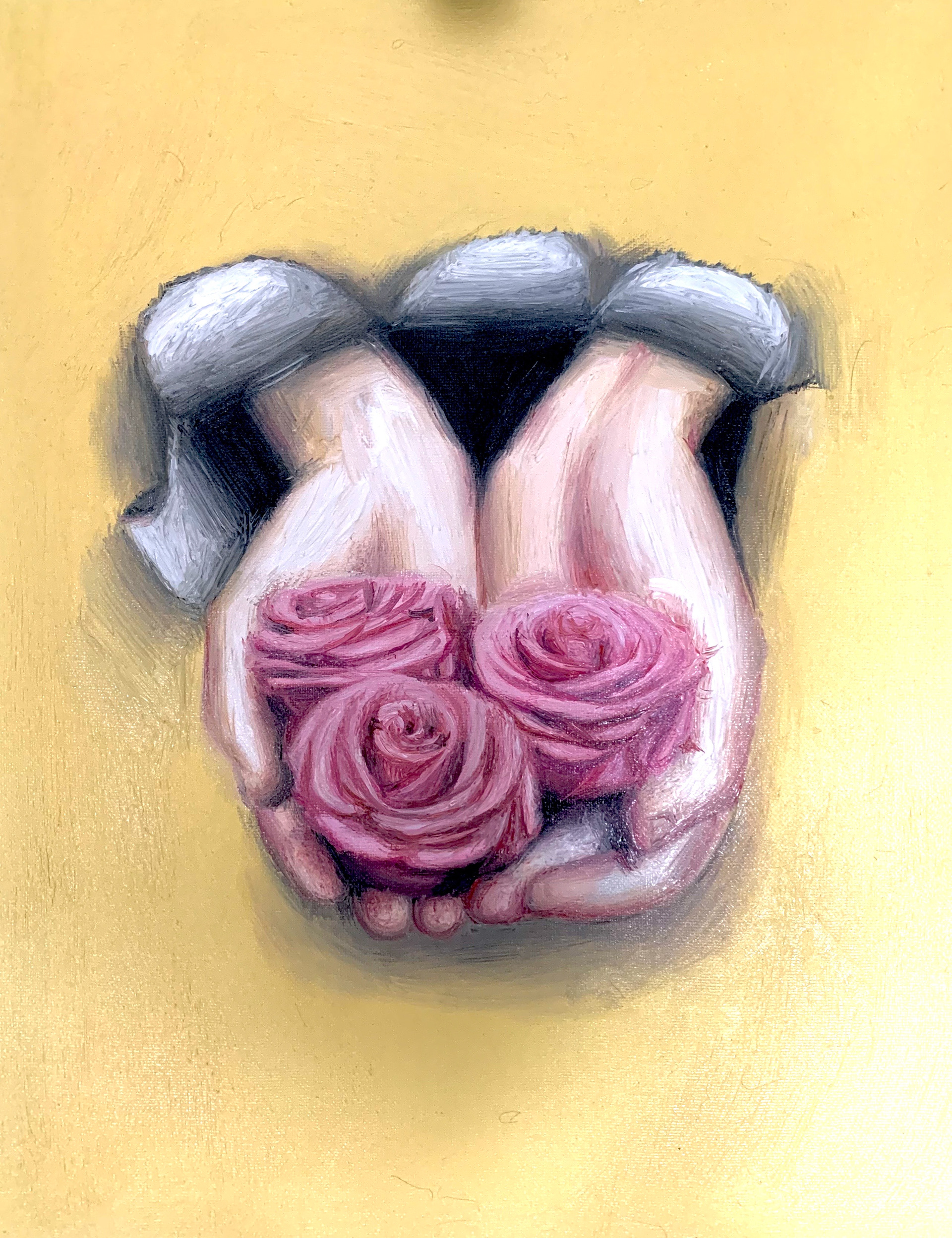 Give Me Love, A3, Oil, Canvas