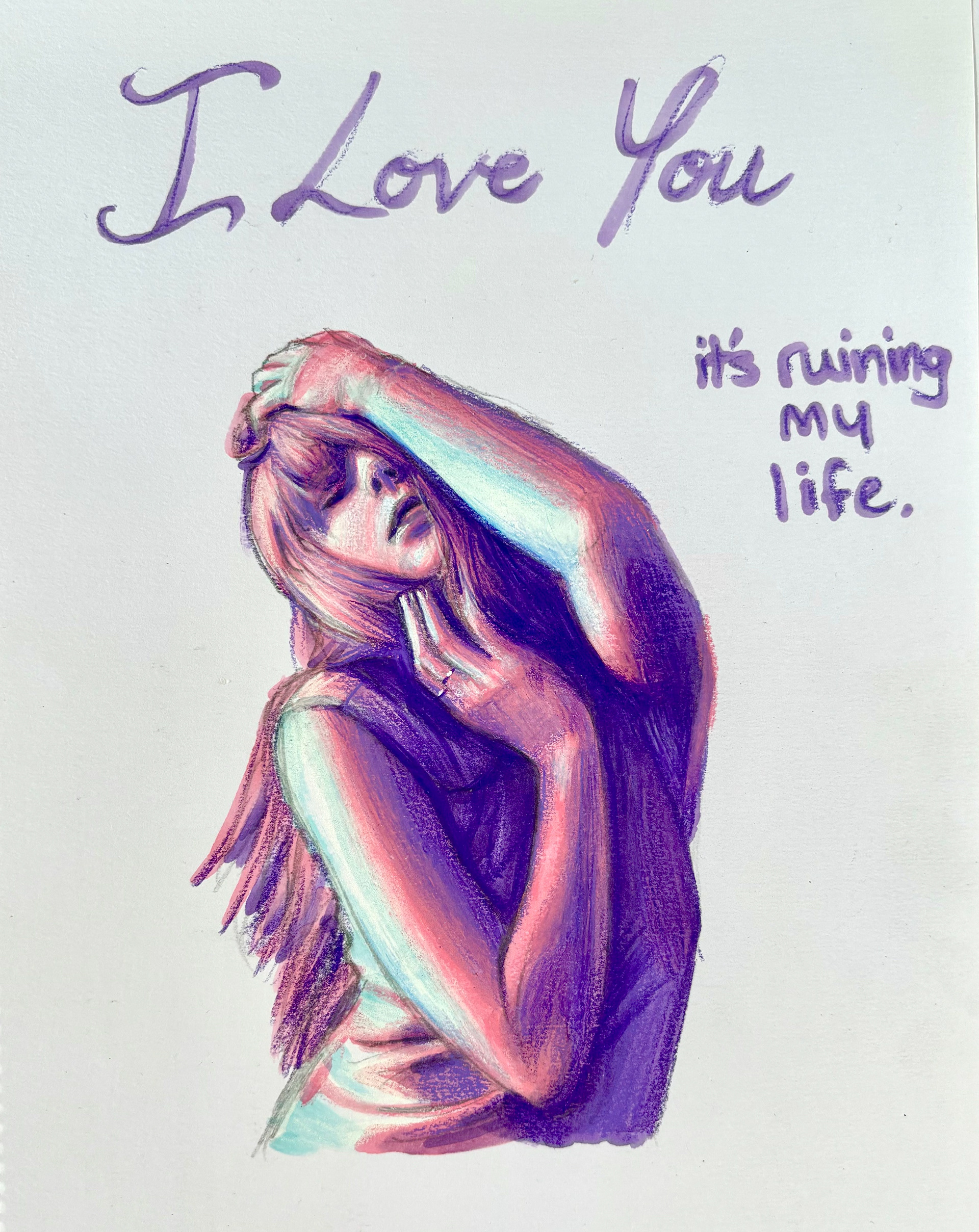 Fortnight, A4, Colour Pencil and Marker, Paper