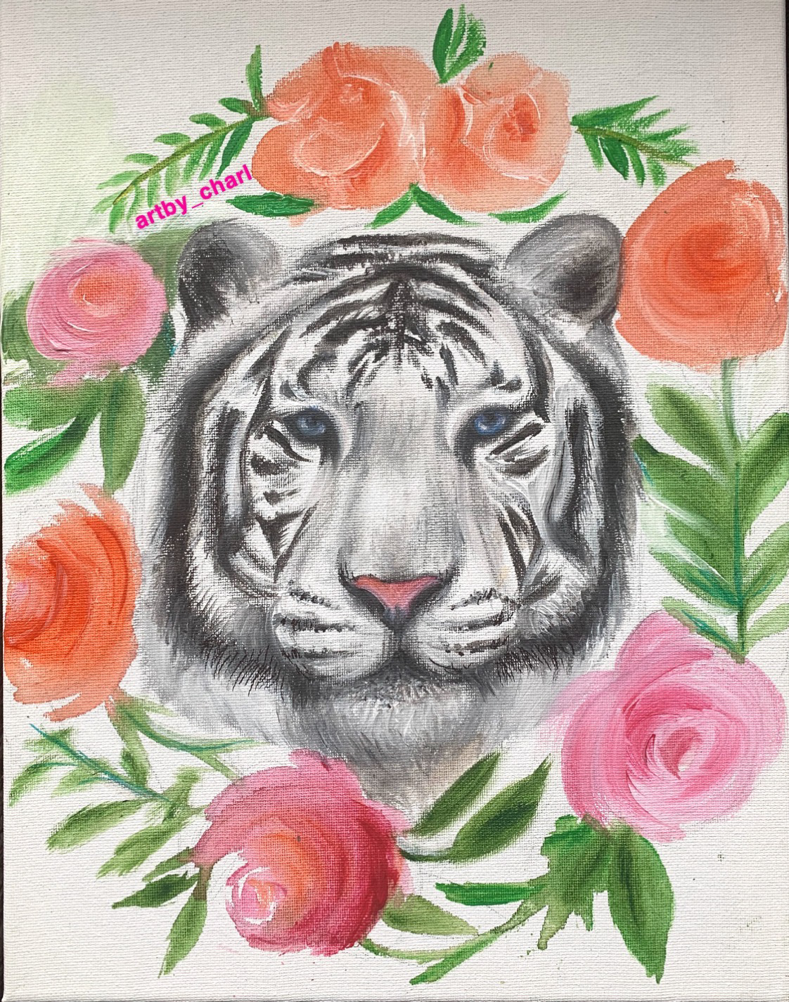 Sweetness, A4, Acrylic, Canvas