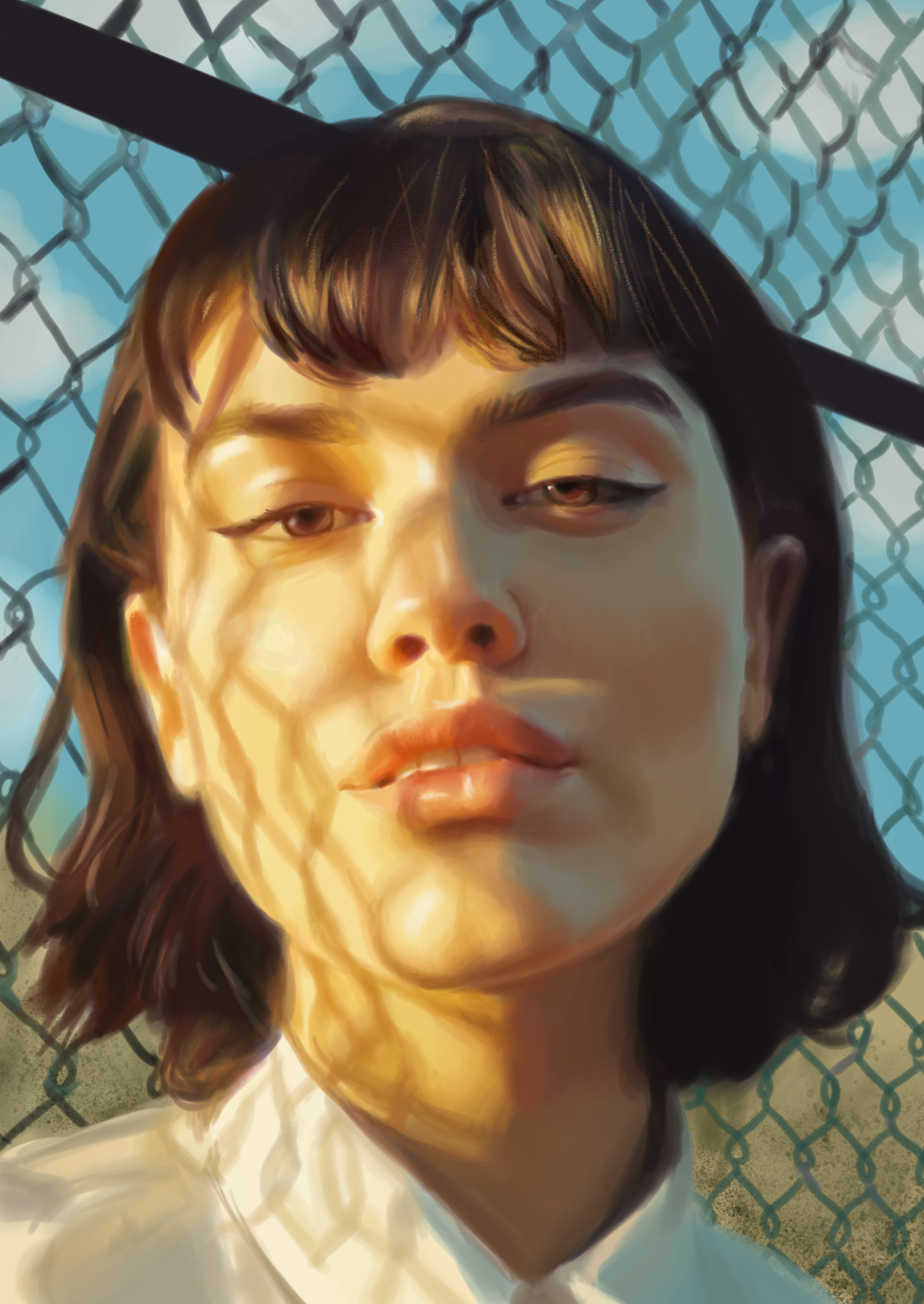 Locked, Marker Pen Tool, Adobe Sketch