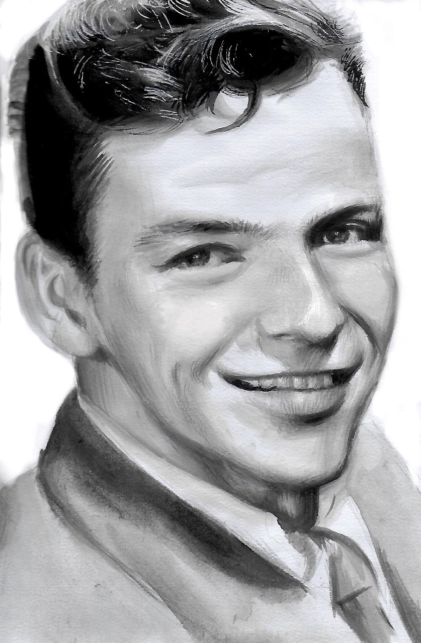 Sinatra, A4, Watercolour, Paper