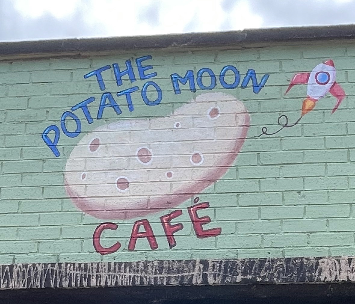 The Potato Moon Cafe Front