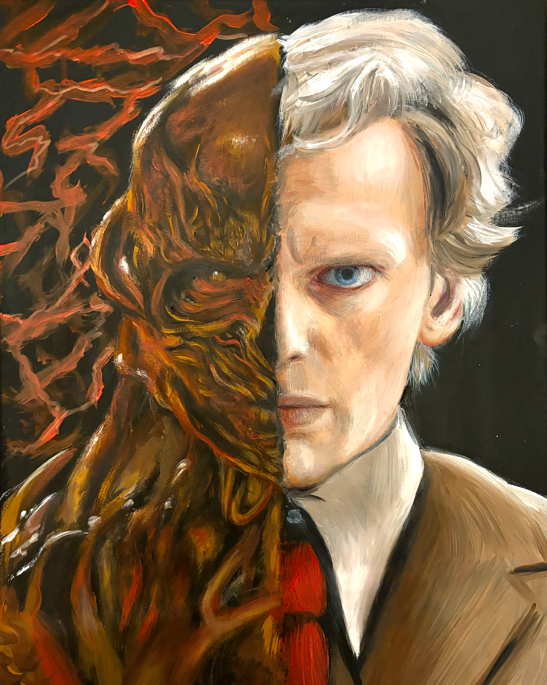 Vecna, A3, Acrylic, Canvas