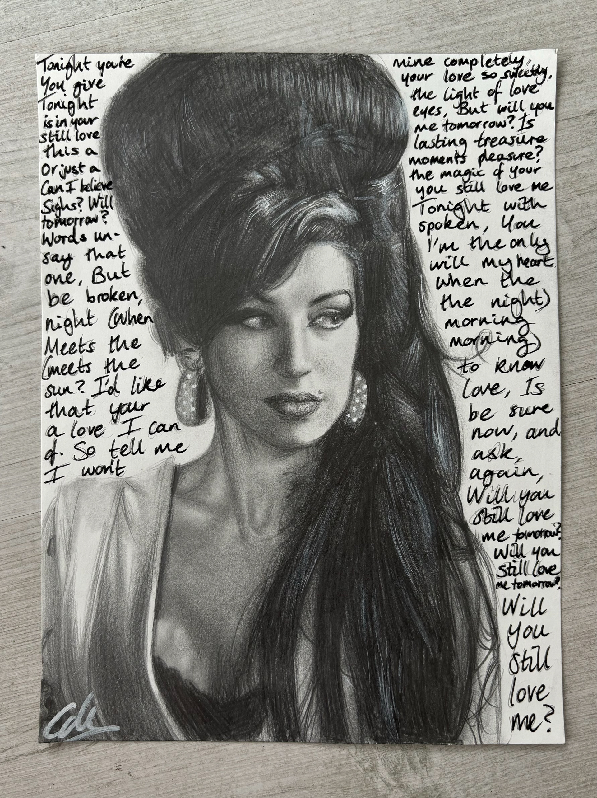 Will You Still Love Me? A4, Pencil, Paper