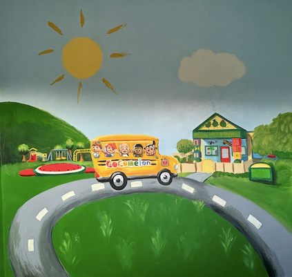 Coco Melon Bedroom Wall