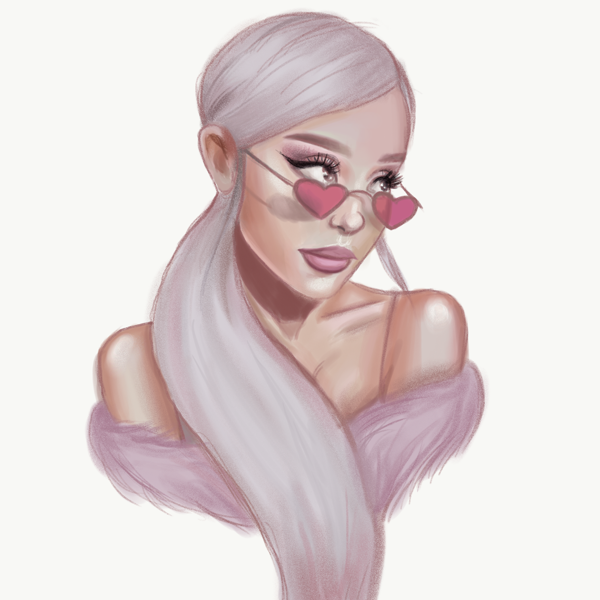 thank u next, Marker Pen Tool, Adobe Sketch